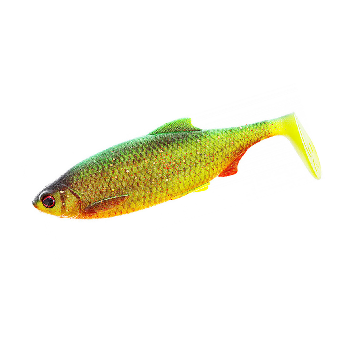 Силикон Westin Ricky the Roach Shadtail 14cm 42g #Firetiger Rudd