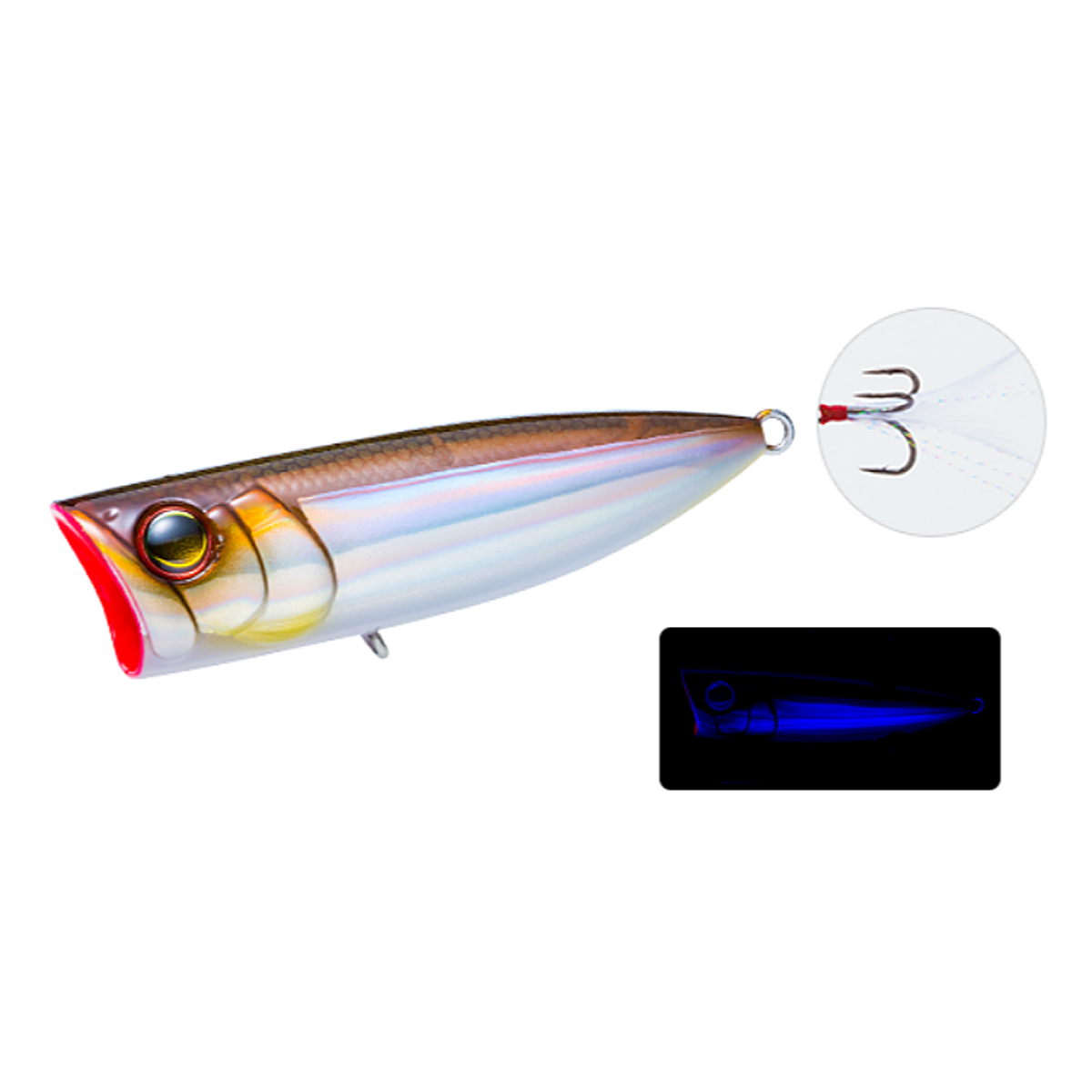 Воблер Duel Hardcore La Tour Pop 70F 70mm 10.5g #HKVW