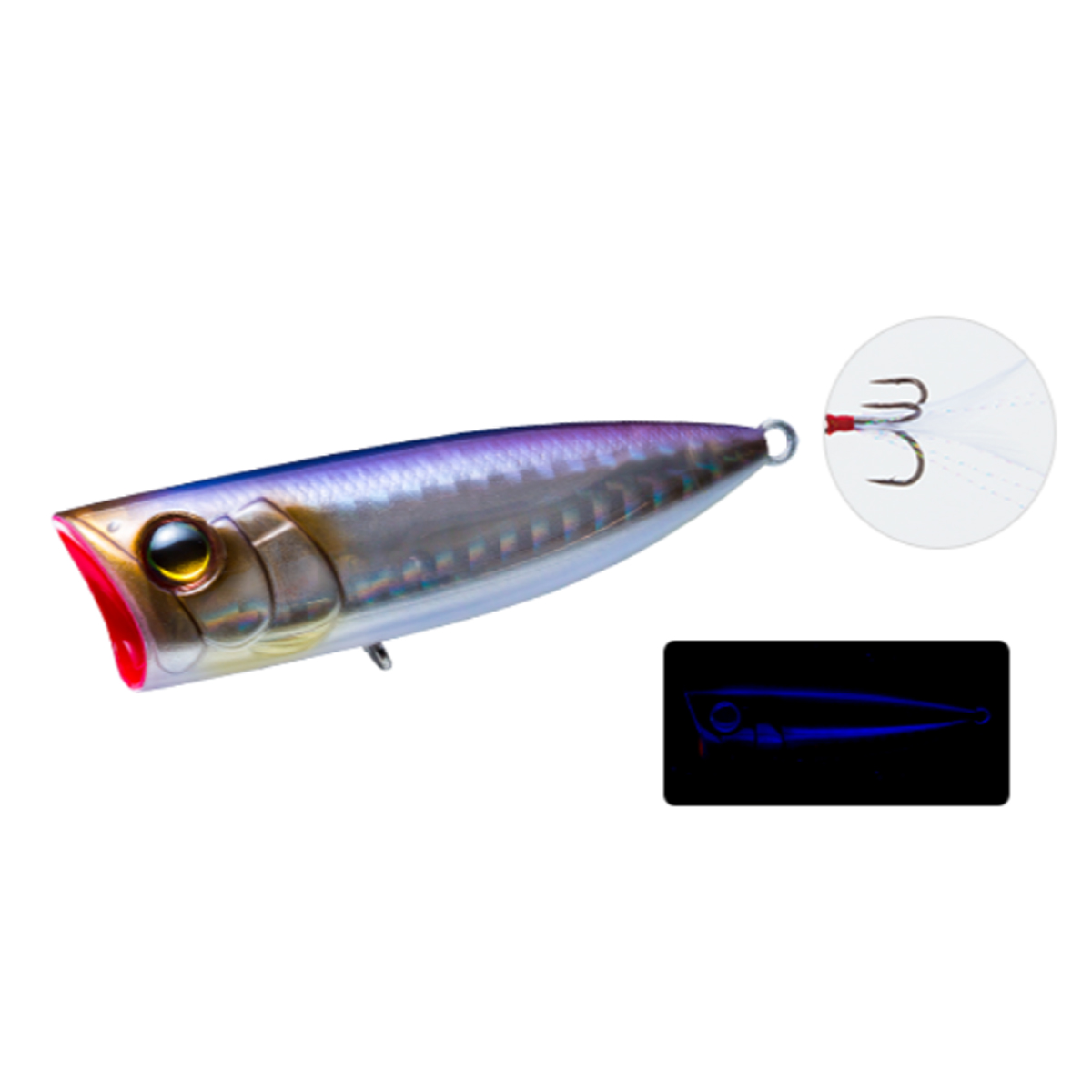 Воблер Duel Hardcore La Tour Pop 70F 70mm 10.5g #KVGW