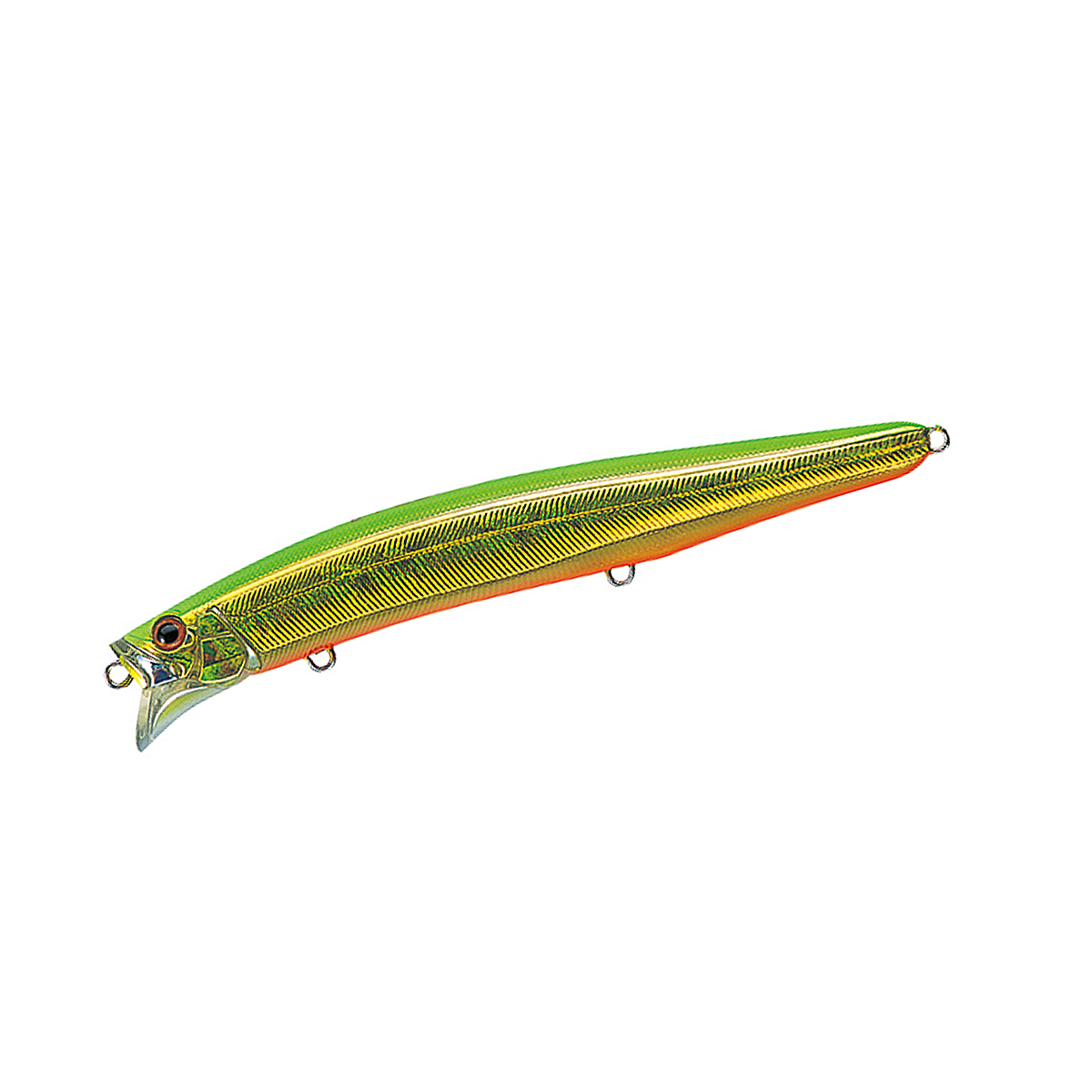 Воблер Tackle House Contact Feed Shallow F 128mm 18.5g #04Matte/Clear Chart фото 2