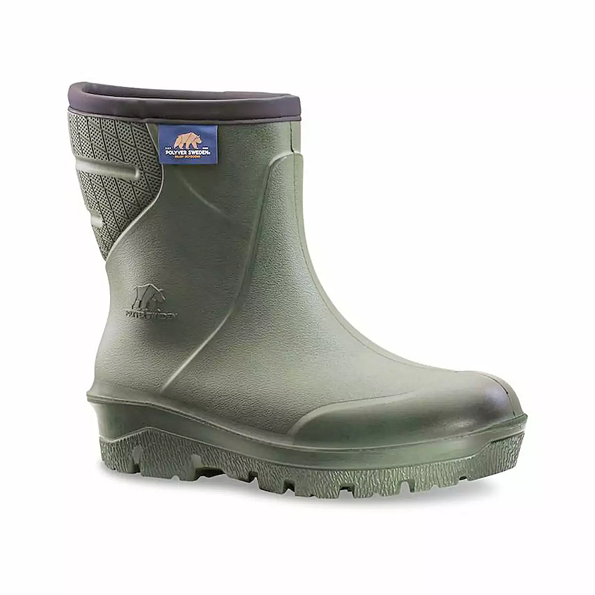 Чоботи Polyver Classic Winter Low (+10/-40) made in Sweden зеленые 45