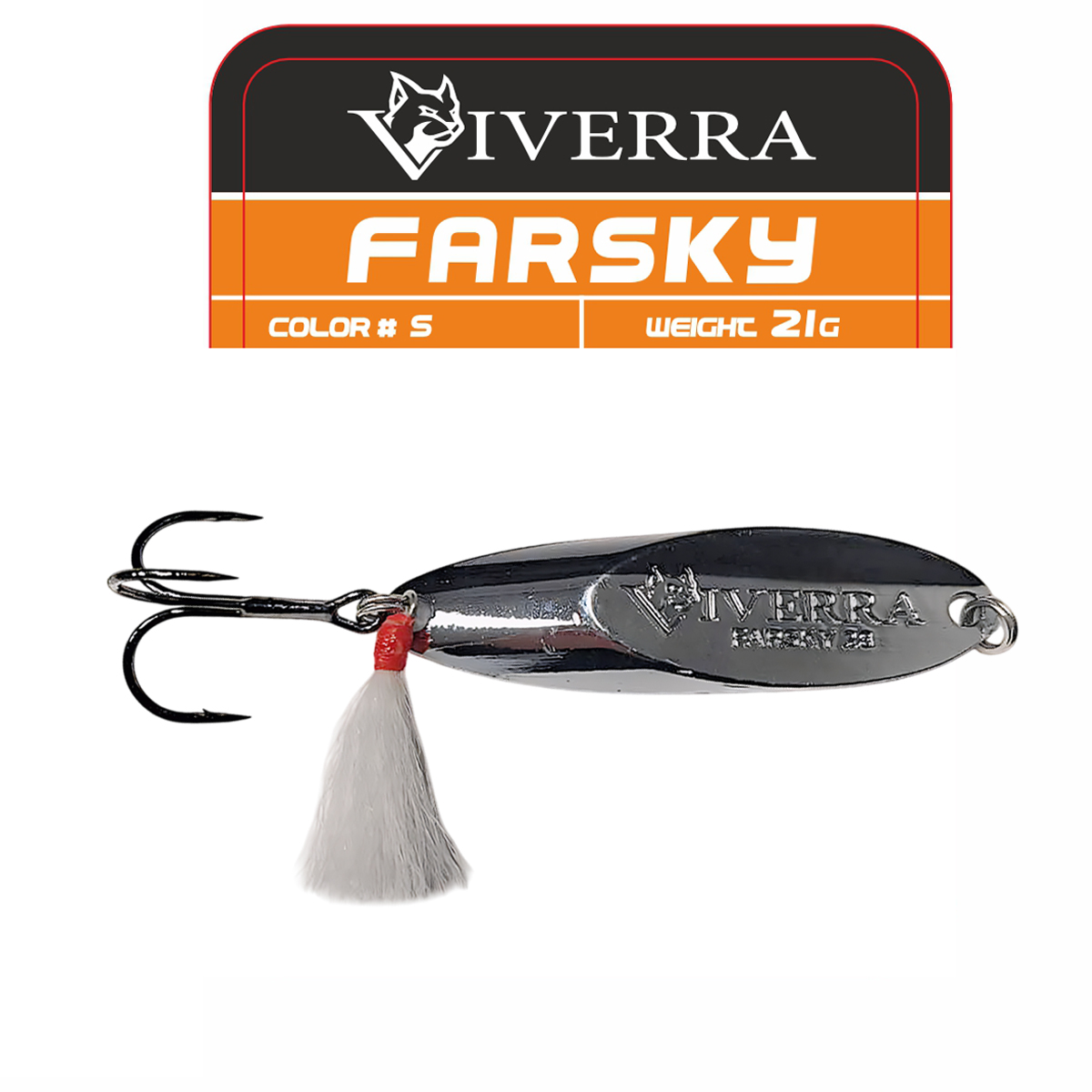 Кастмастер Viverra FARSKY 21g Black-Silver