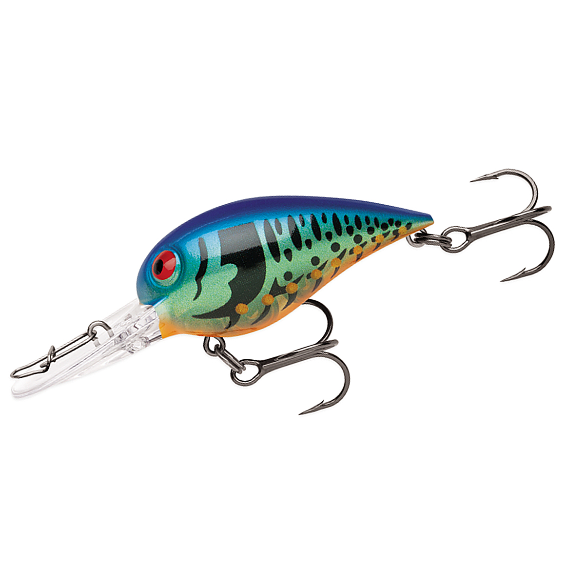 Воблер Storm Original Wiggle Wart 2" 3/8oz 50mm 10g #Blue Tiger Craw