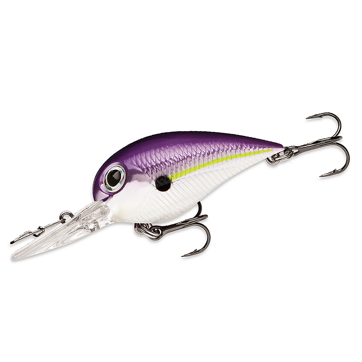 Воблер Storm Wiggle Wart MadFlash 2" 50mm #Chartreuse Purple Shad