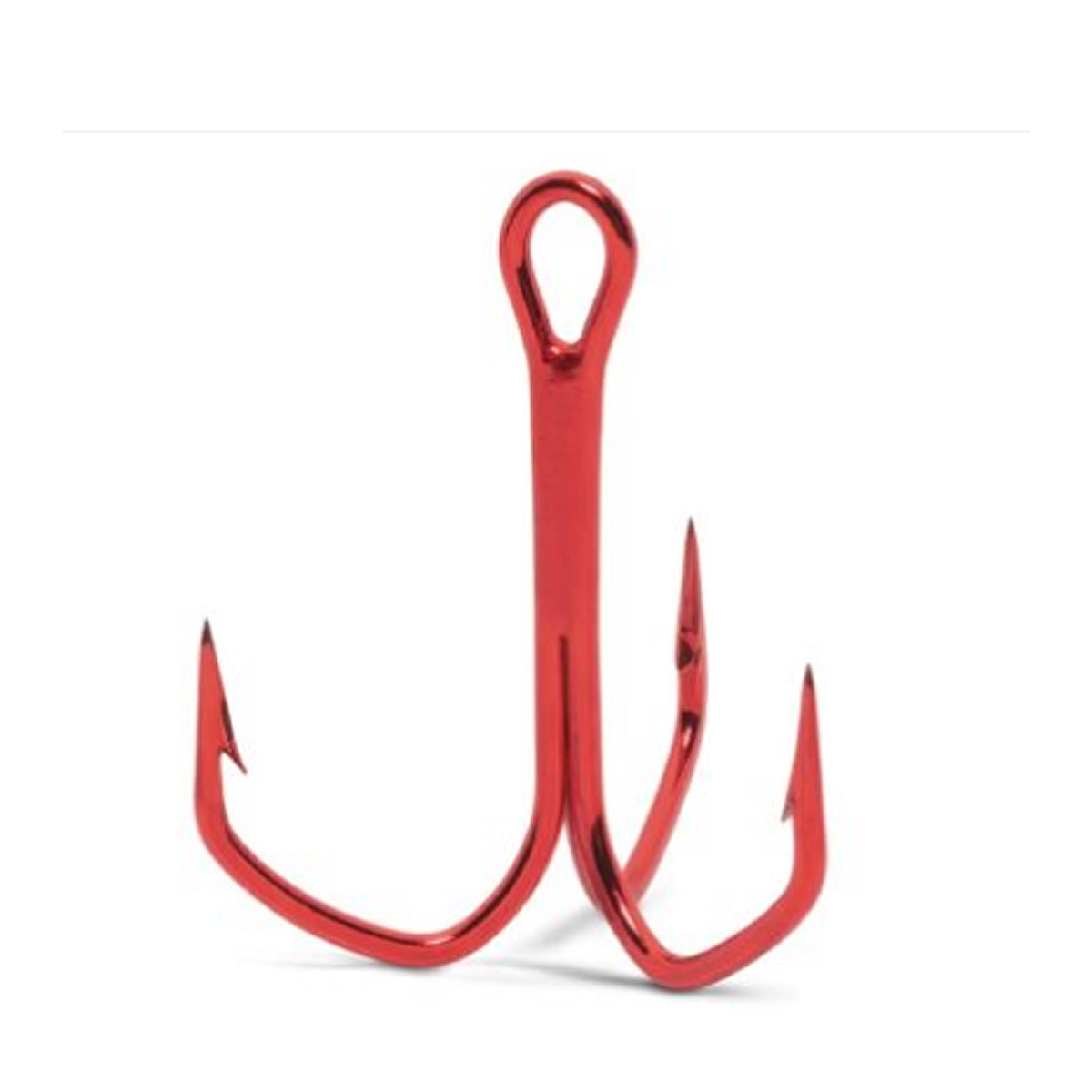 Крючки тройные VMC Barbarian Treble Inside Barb Red 8 size 10pcs