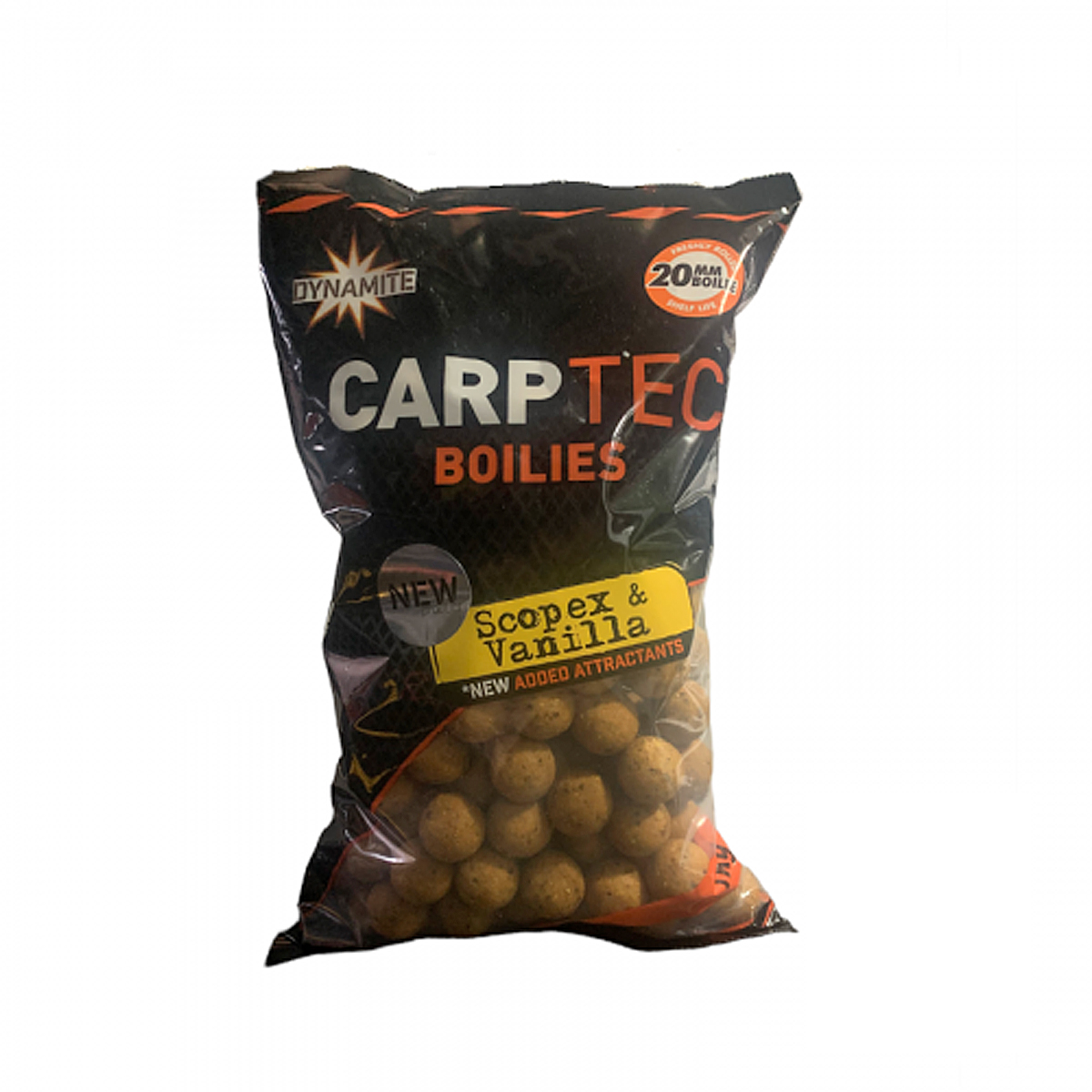 Бойлы Dynamite Baits Carp Tec Spicy Sausage 20mm 1kg фото 22