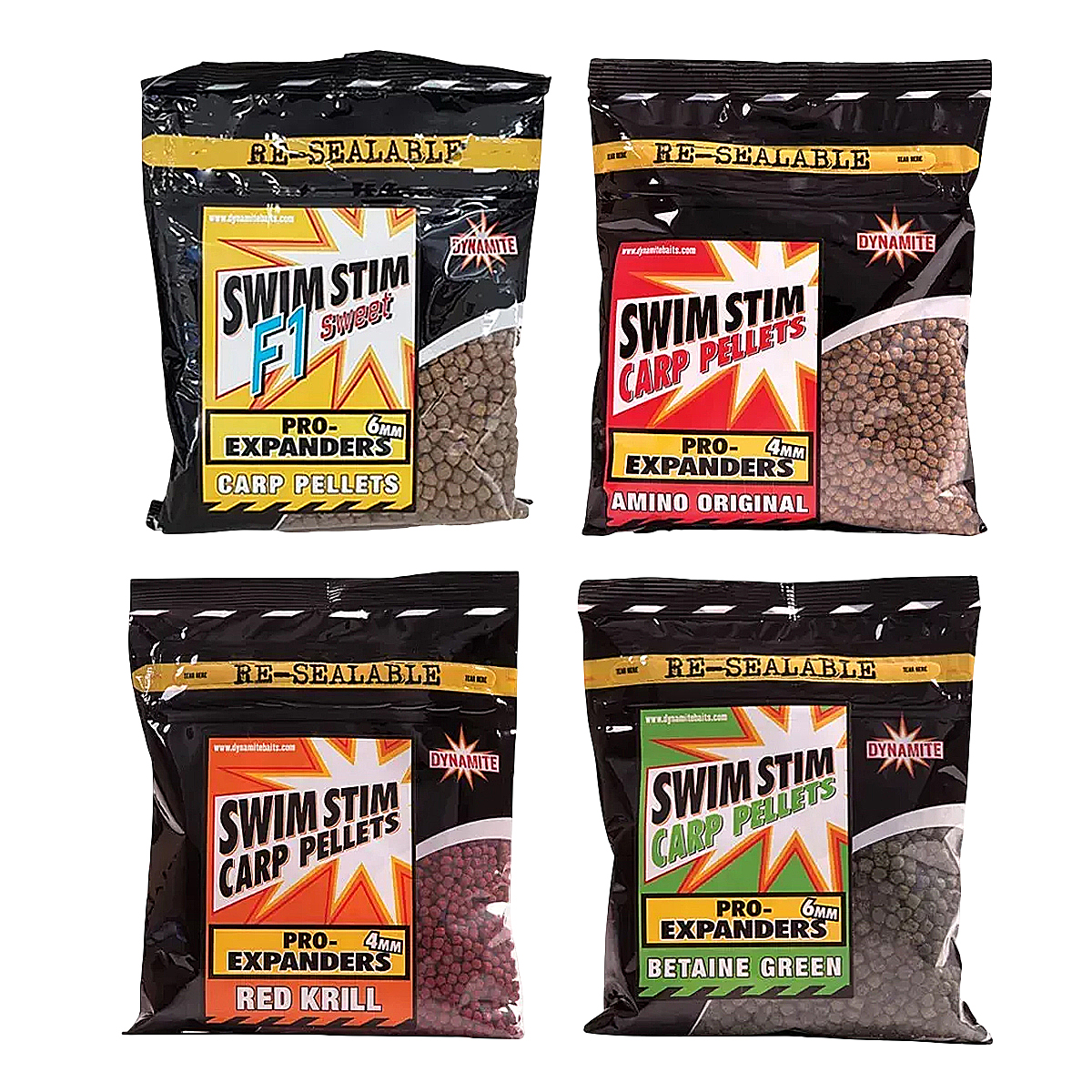 Прикормка Dynamite Baits Swim Stim Pro Expande Orig 6mm 12 x 350g
