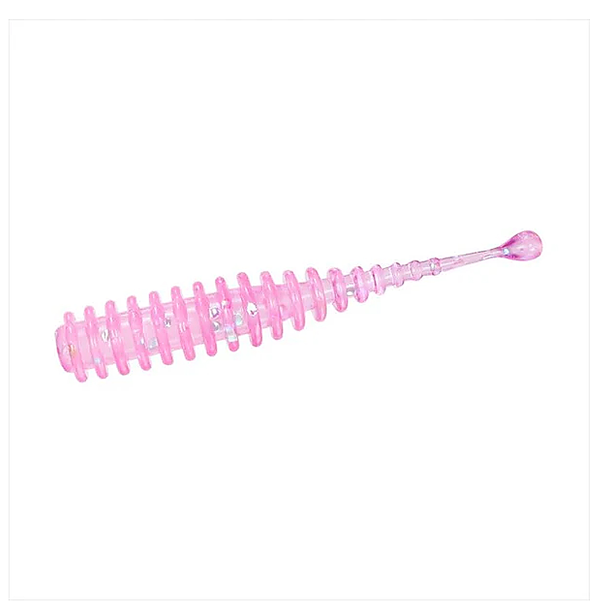Силикон Daiwa Aji Hunter Worm Ring 1.5" 10pcs #Aurora Pink