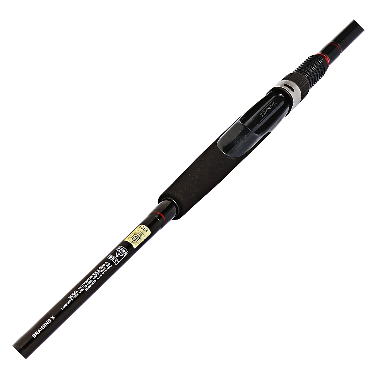Спінінг кастинг. Daiwa Hardrock X 83MB K 2.51m 5-35g фото 3