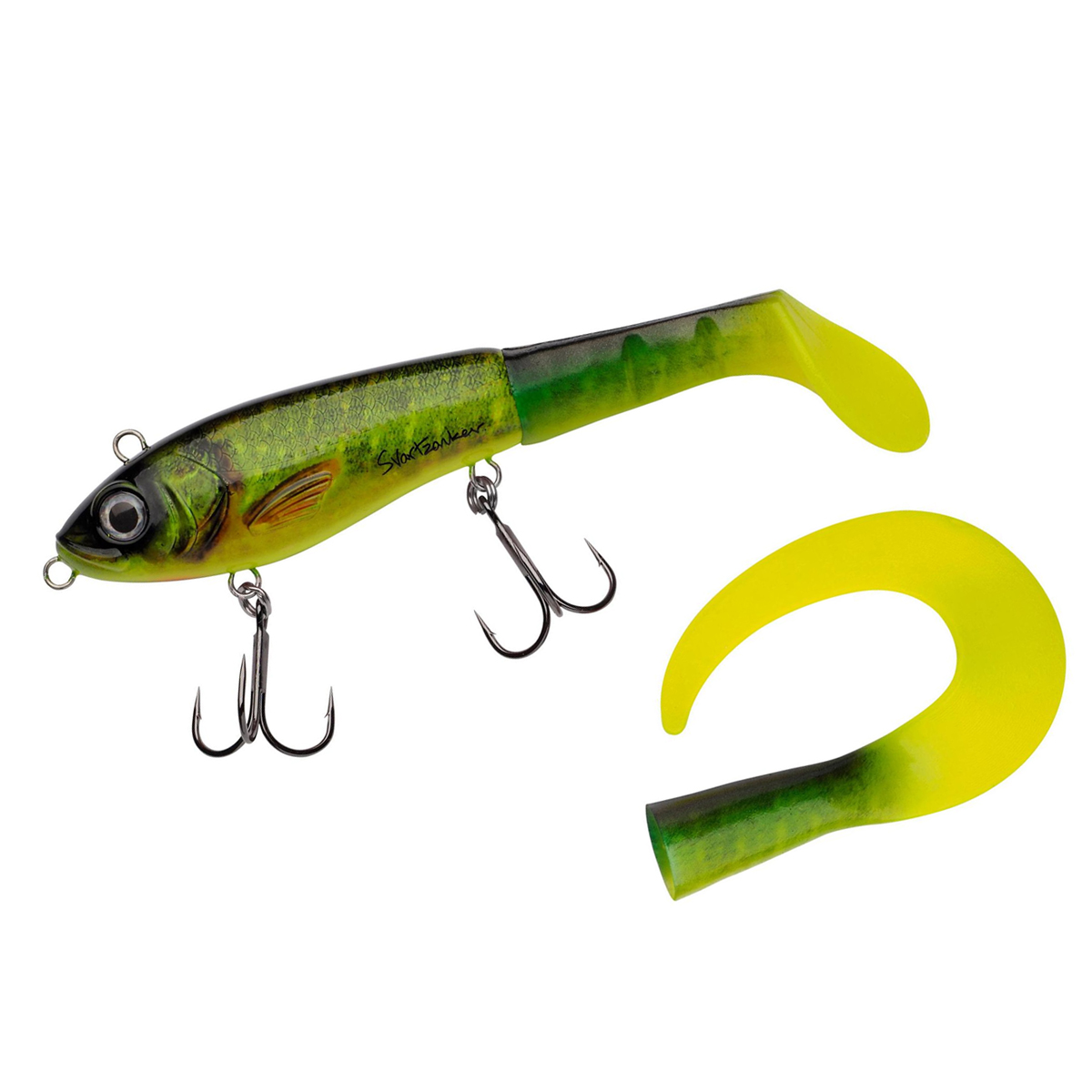 Воблер Abu Garcia Svartzonker McHybrid 165mm 74g #Yellowfin Perch