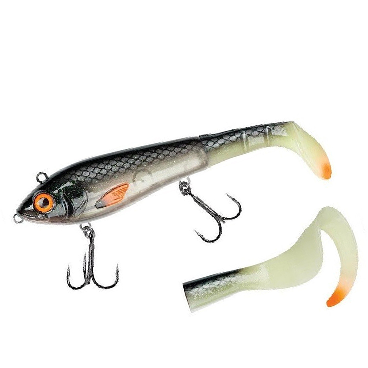 Воблер Abu Garcia Svartzonker McHybrid 165mm 74g #Glow Shad