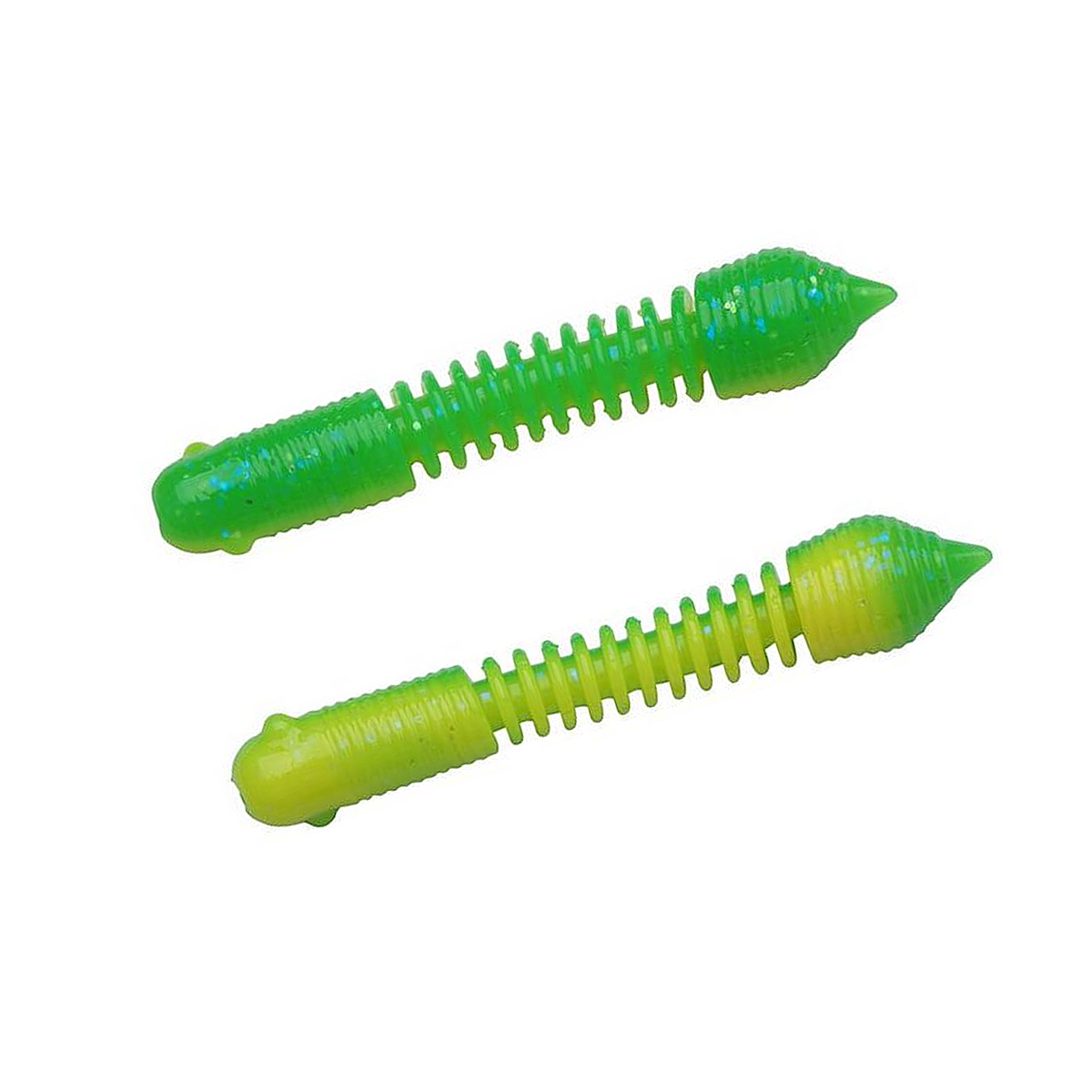 Cилікон Berkley PowerBait Power Pillar 55mm 10pcs #Sprng Grn/Snsne Ylw