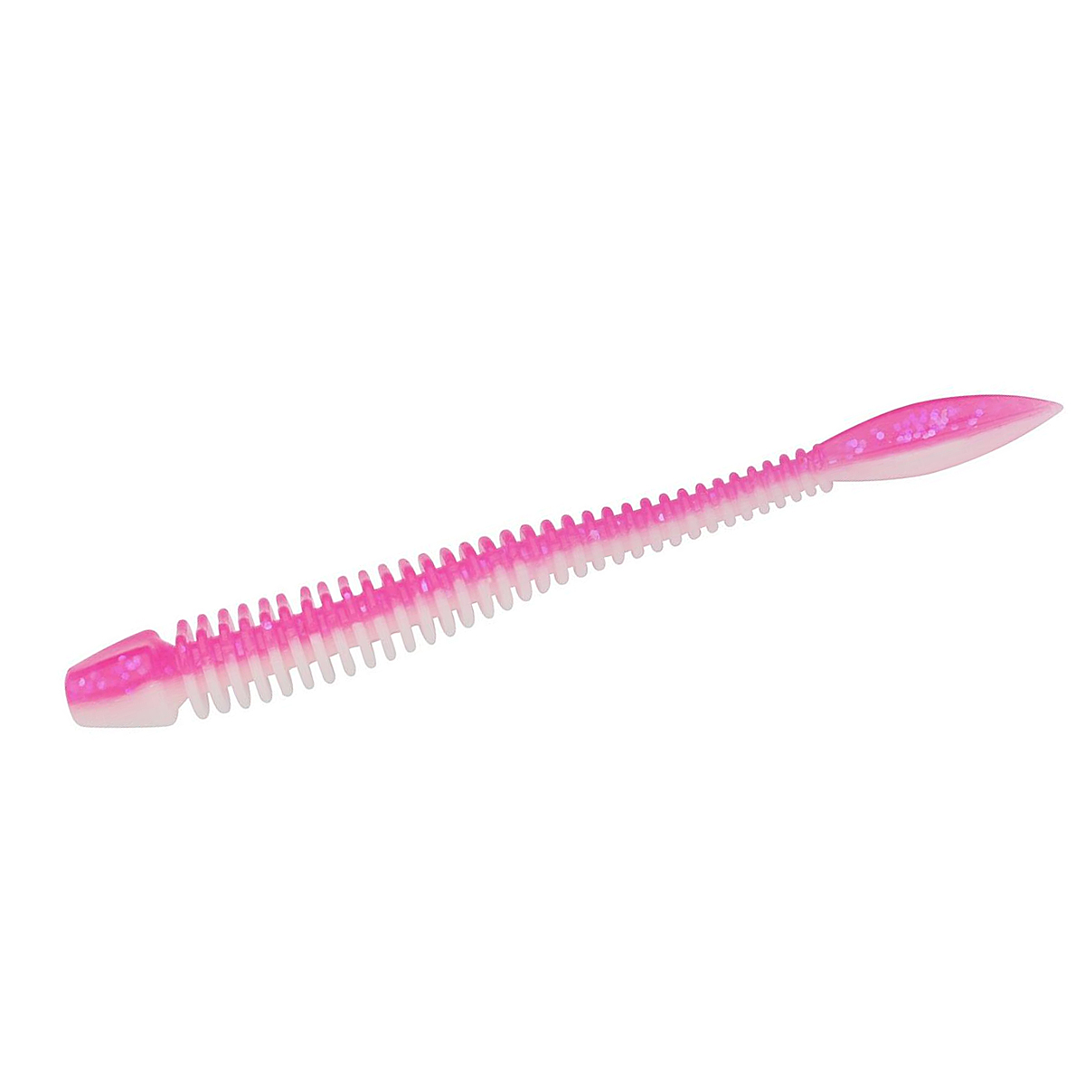 Cилікон Berkley PowerBait Power Flail 70mm 10pcs #Pink/White
