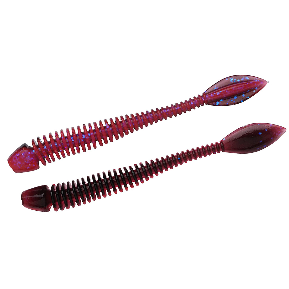 Cилікон Berkley PowerBait Power Flail 70mm 10pcs #Slmn Egg Red/ Black