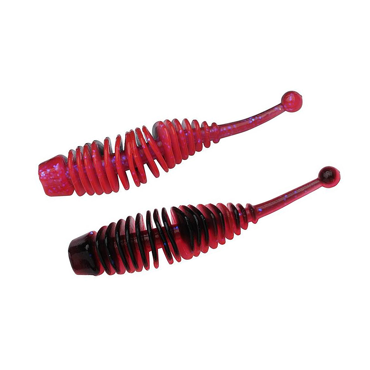 Cилікон Berkley PowerBait Power Naiad 50mm 10pcs #Slmn Egg Red/ Black