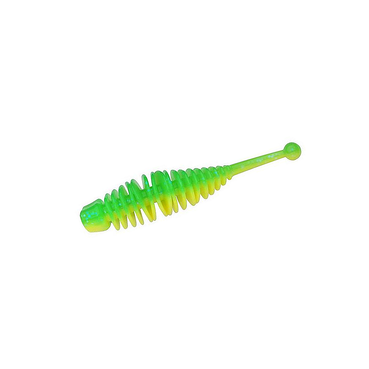 Cилікон Berkley PowerBait Power Naiad 70mm 8pcs #Sprng Grn/Snsne Ylw