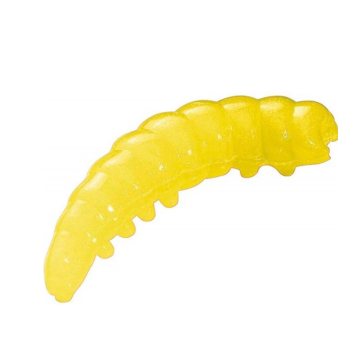 Cилікон Berkley PowerBait Power Honey Worm 25mm 60g #Yellow with Scales фото 3