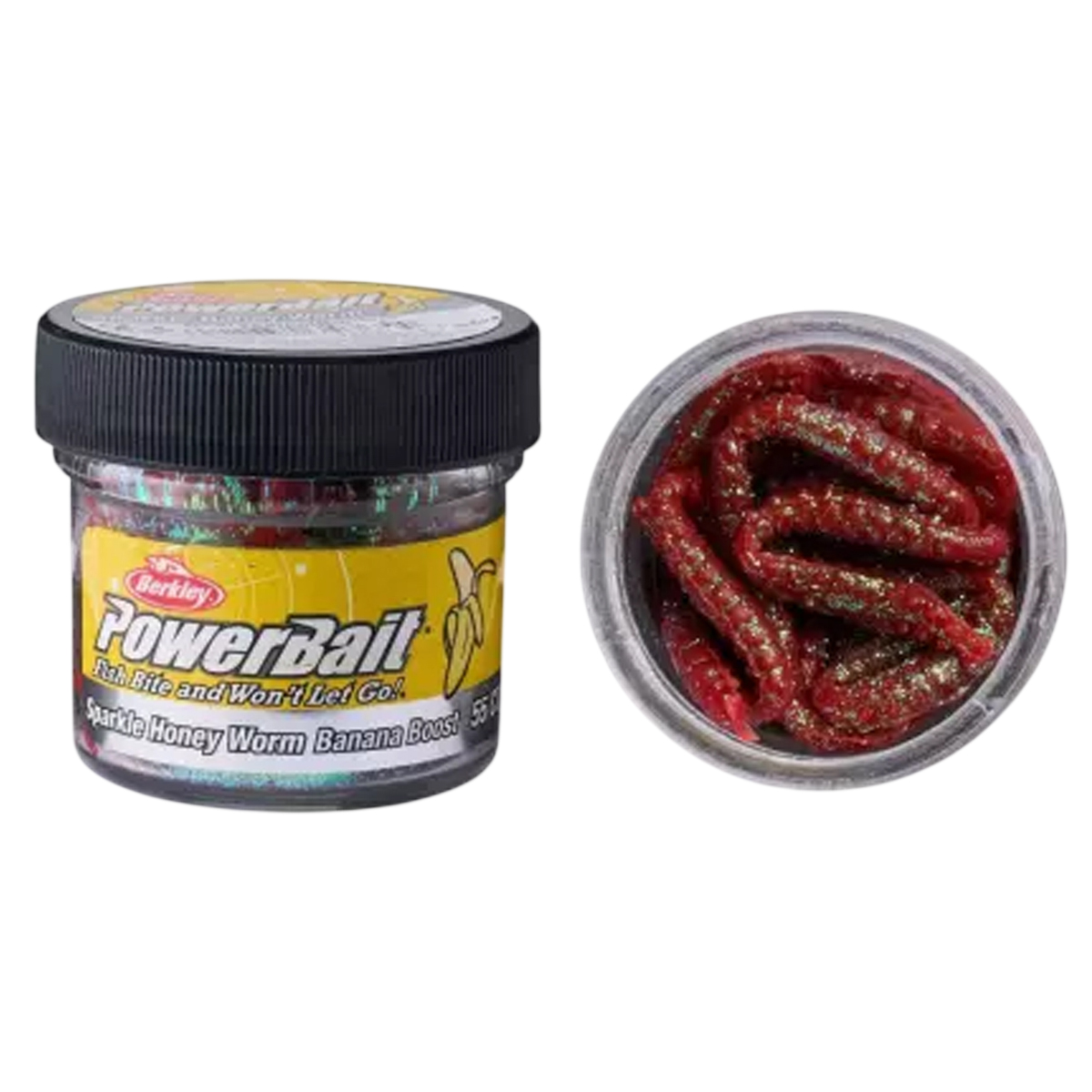 Cилікон Berkley PowerBait Power Honey Worm 25mm 60g #Red/Scales