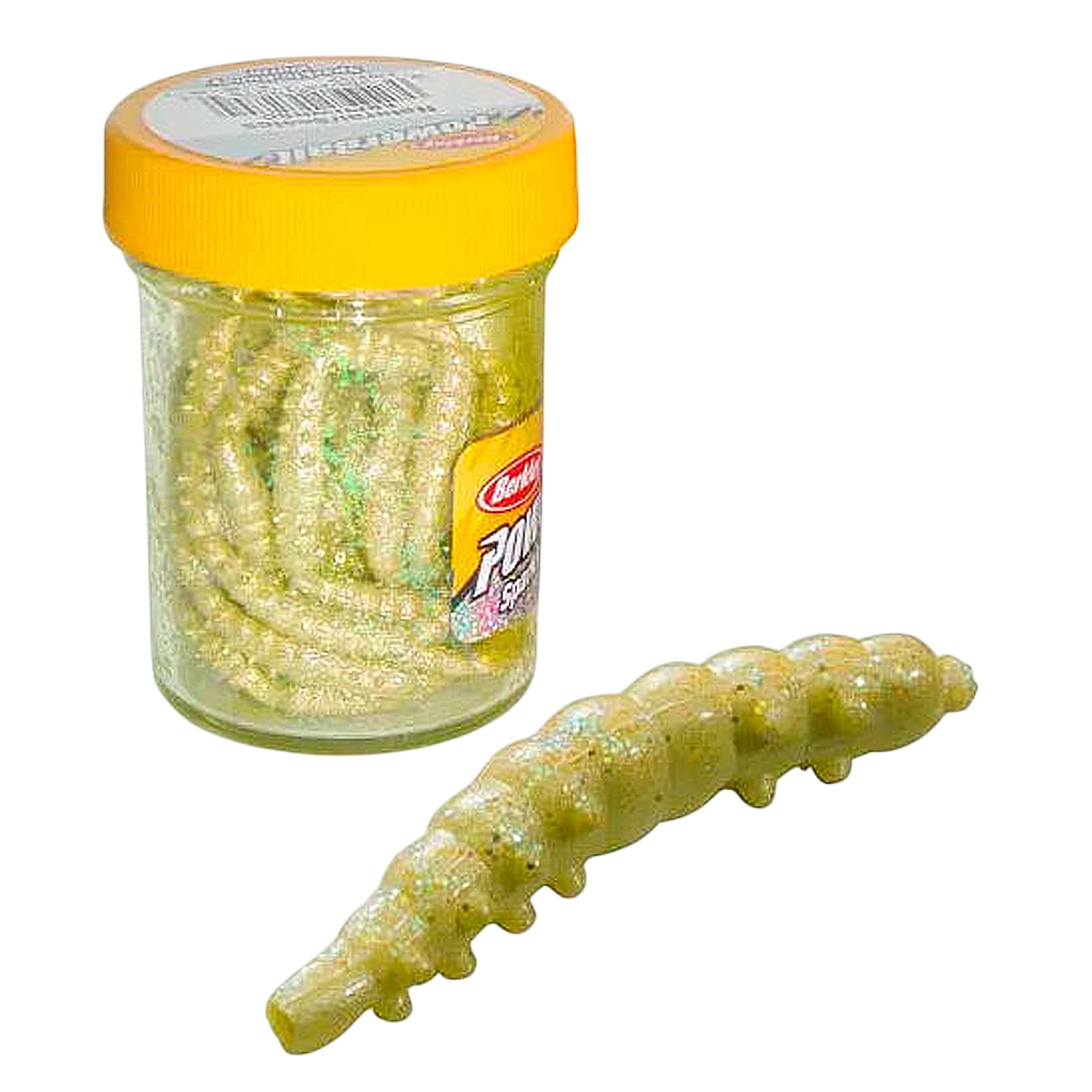 Cилікон Berkley PowerBait Power Honey Worm 25mm 60g #Yellow/Scales