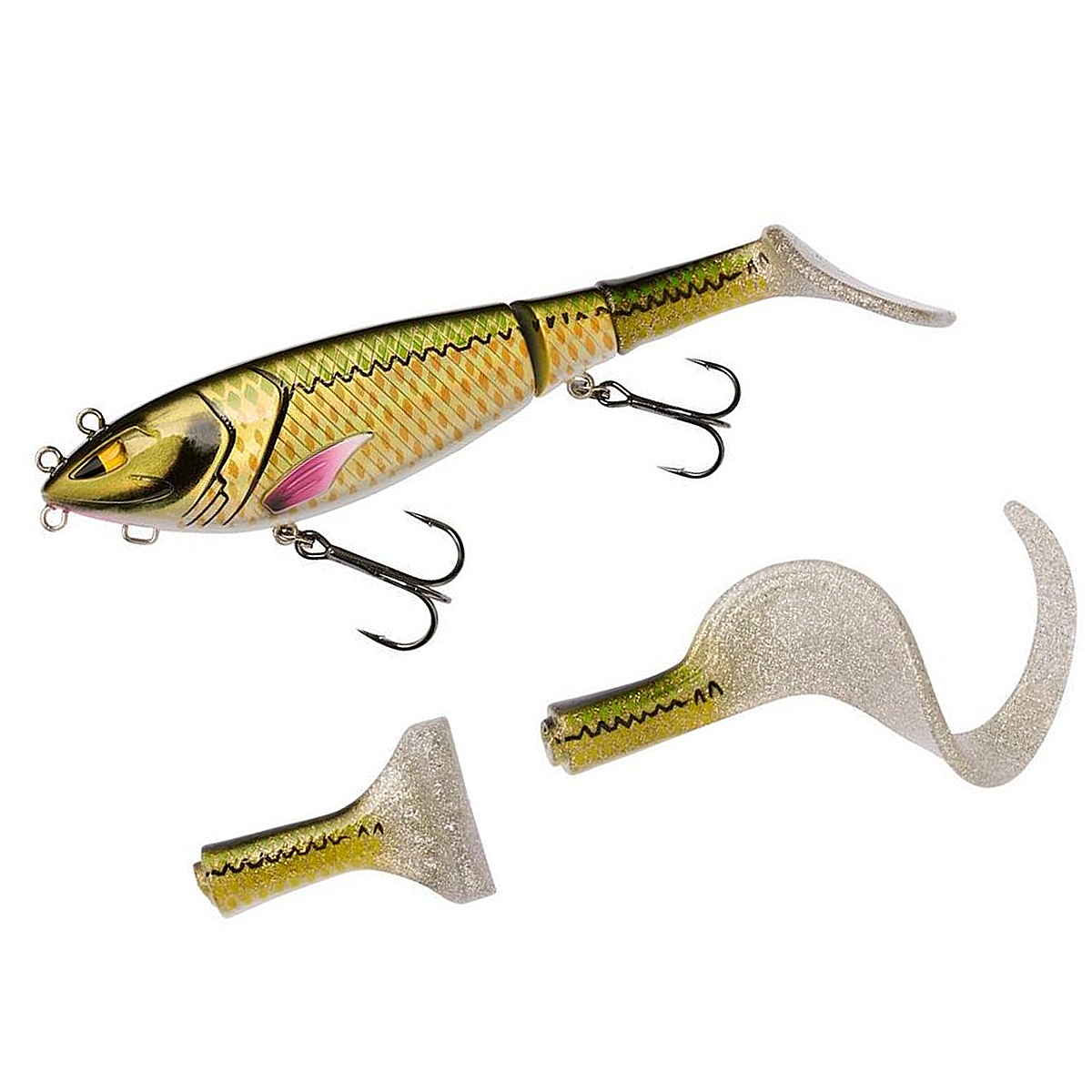 Воблер Berkley Zilla Tailswinger 180mm 89g #Ayu Green
