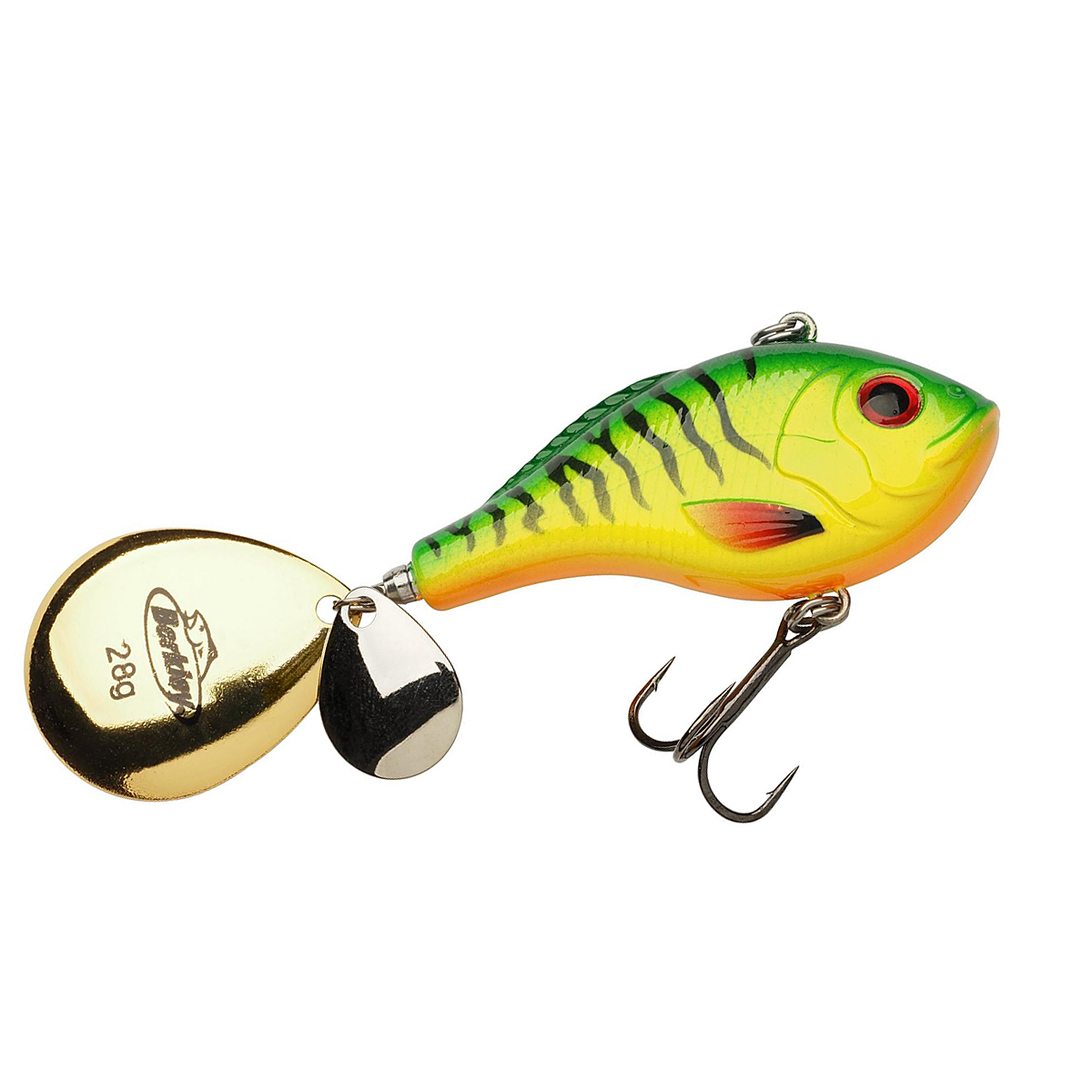 Тейлспиннер Berkley Pulse Spintail XL 100mm 28g #Firetiger