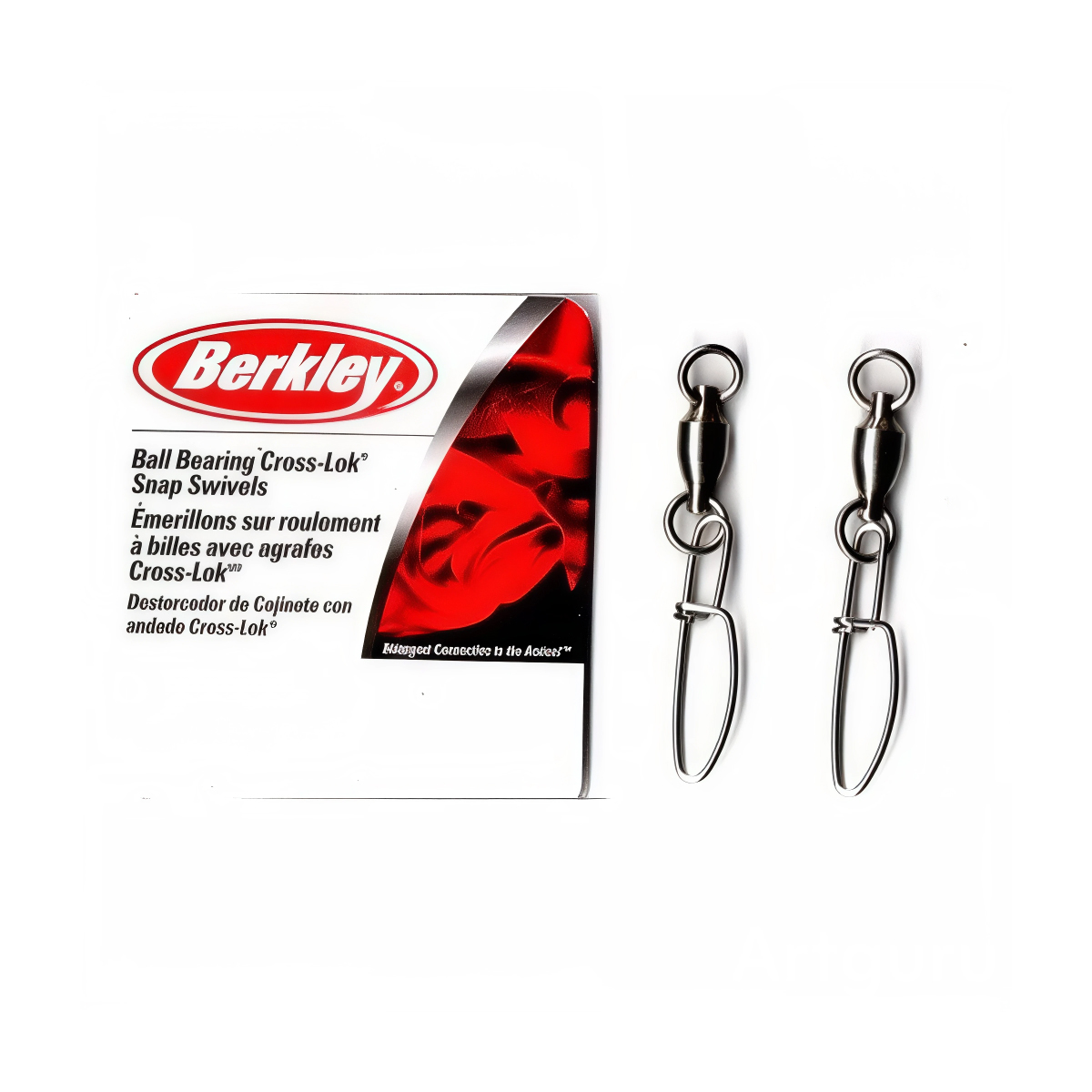 Вертлюг Berkley McMahon Ball Bearing Swivels 25lb 3pcs Niekel