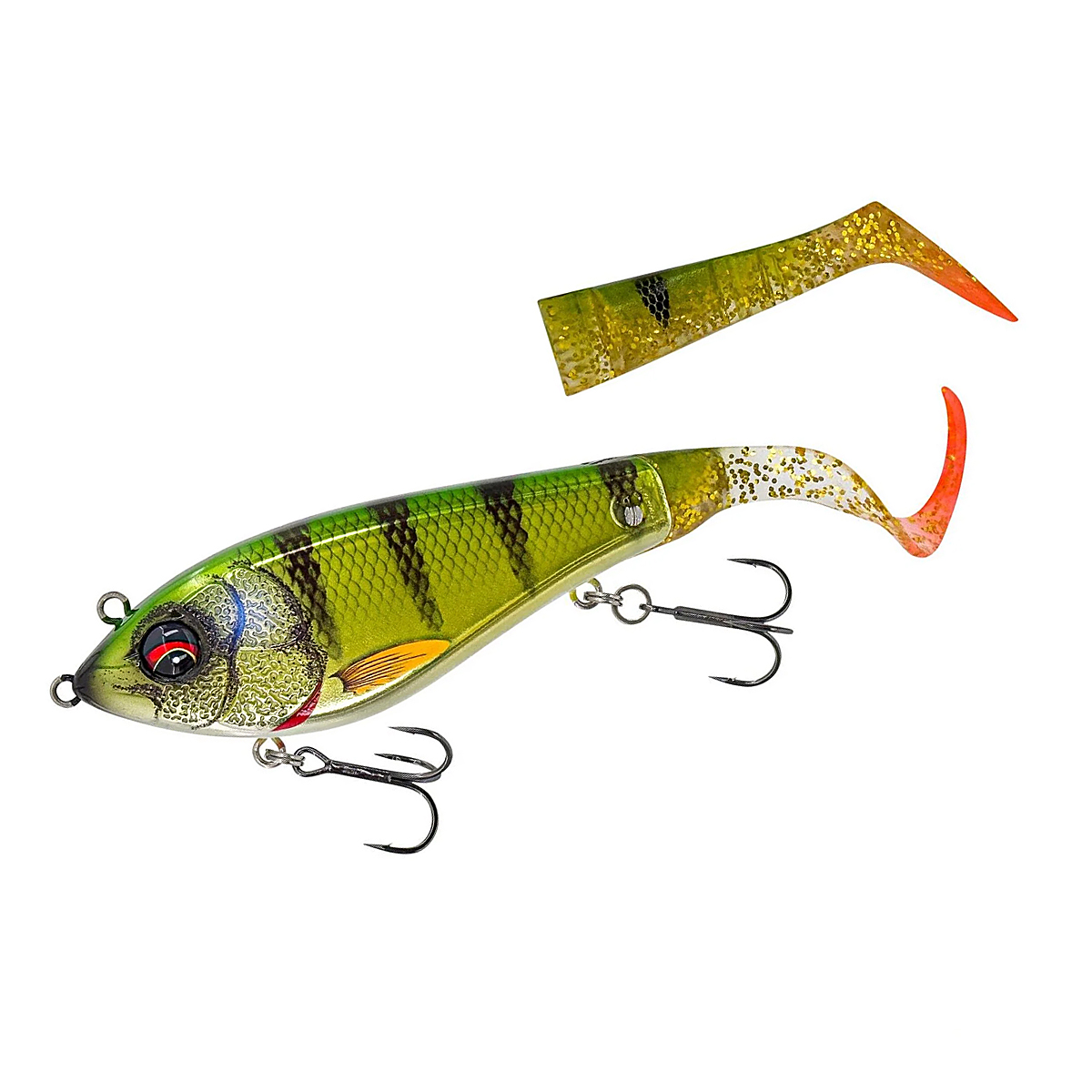 Воблер Savage Gear Deviator Tail SS 200mm 87g #Chrome Perch