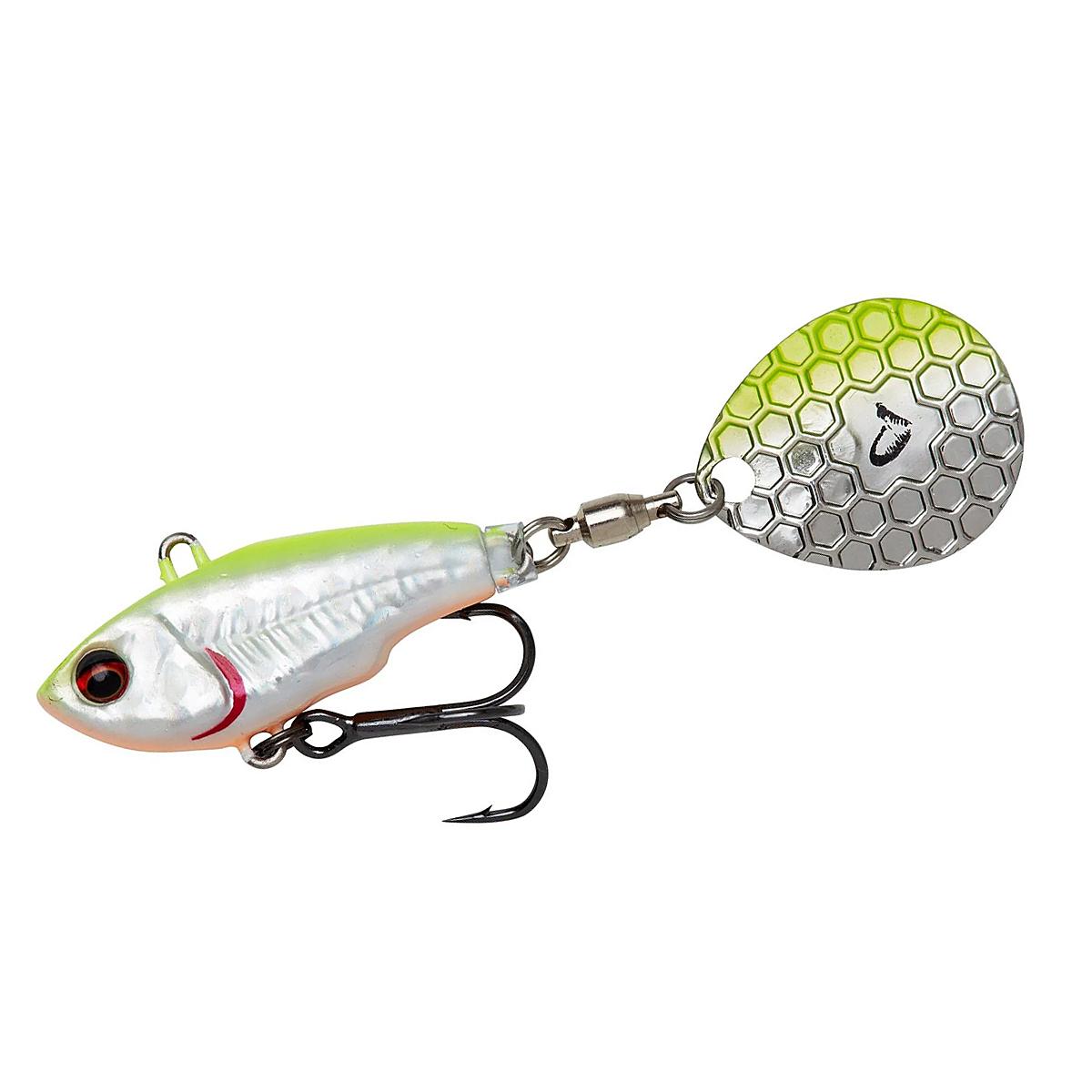 Тейл-спінер Savage Gear Fat Tail Spin NL S 65mm 12.5g #Lemon Bf