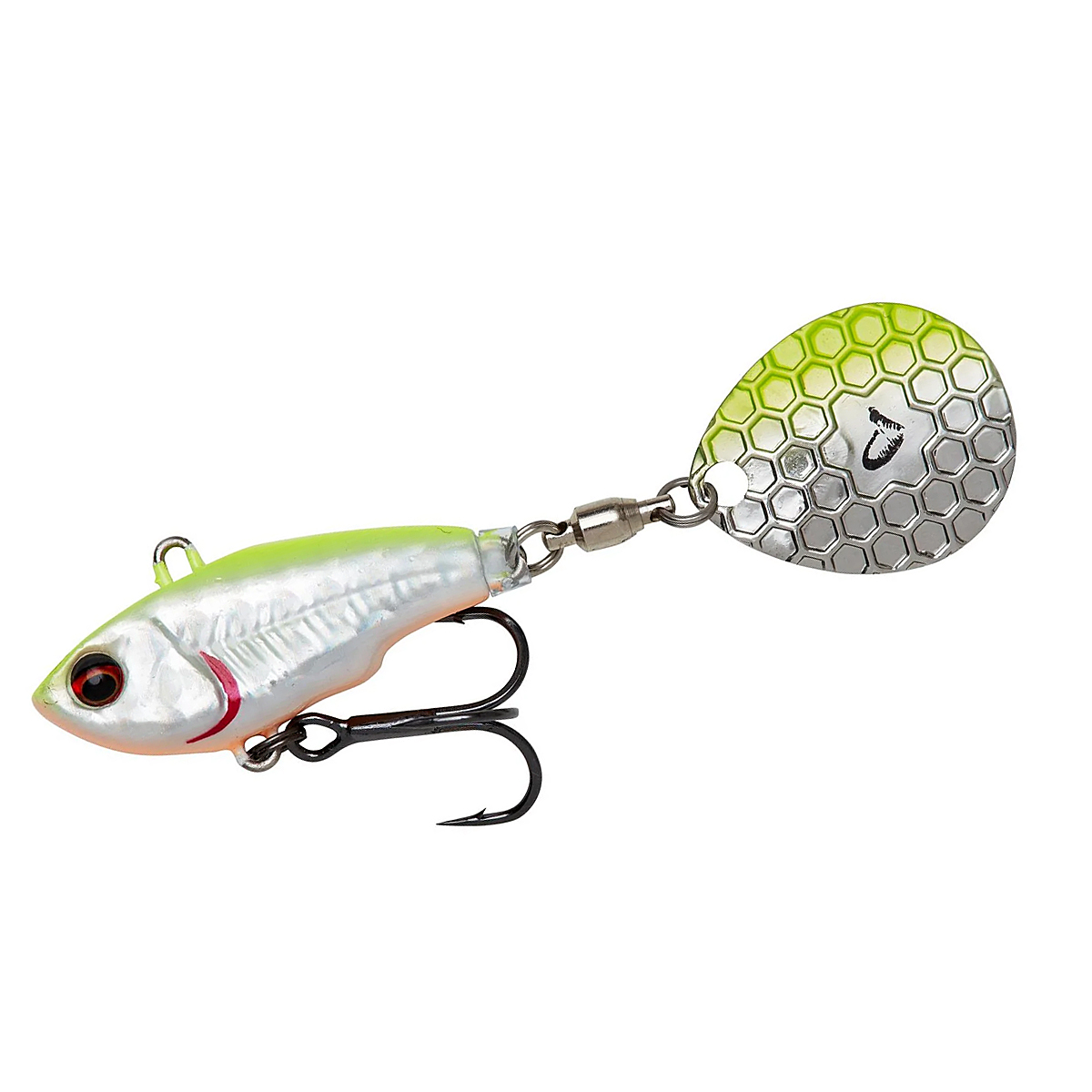 Тейл-спиннер Savage Gear Fat Tail Spin S 80mm 24g #Ayu фото 3