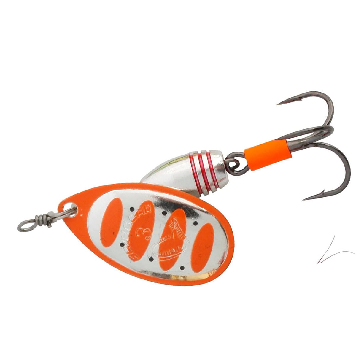 Блешня Savage Gear Rotex Spinner S №4 11g #Fluo Orange Silver
