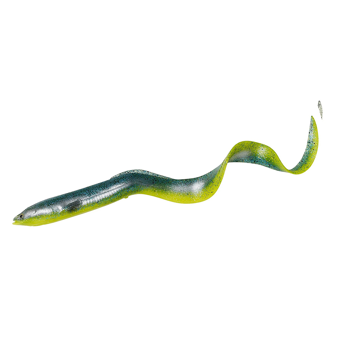 Силікон Savage Gear LB Real Eel B 200mm 27g #Green Silver фото 4