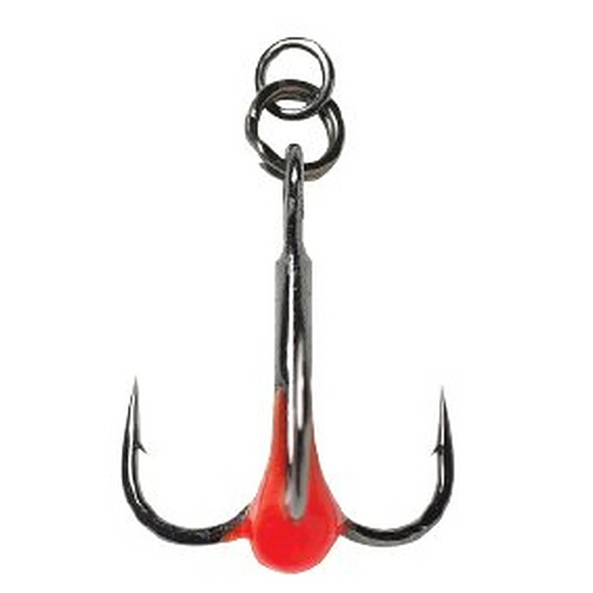 Трійник  Savage Gear Savage 1X Ring Rigged Hotspot 10 size 8pcs #Black Nickel