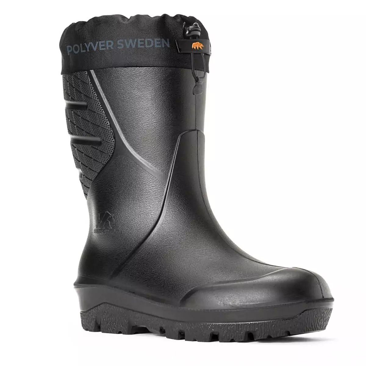 Чоботи Polyver Classic Sport Mid (+10/-40) made in Sweden Black 40