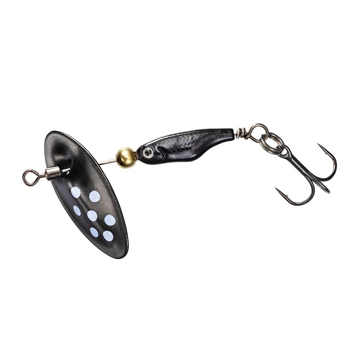 Блесна Daiwa Silver Creek Spinner SS 4.5g #Black