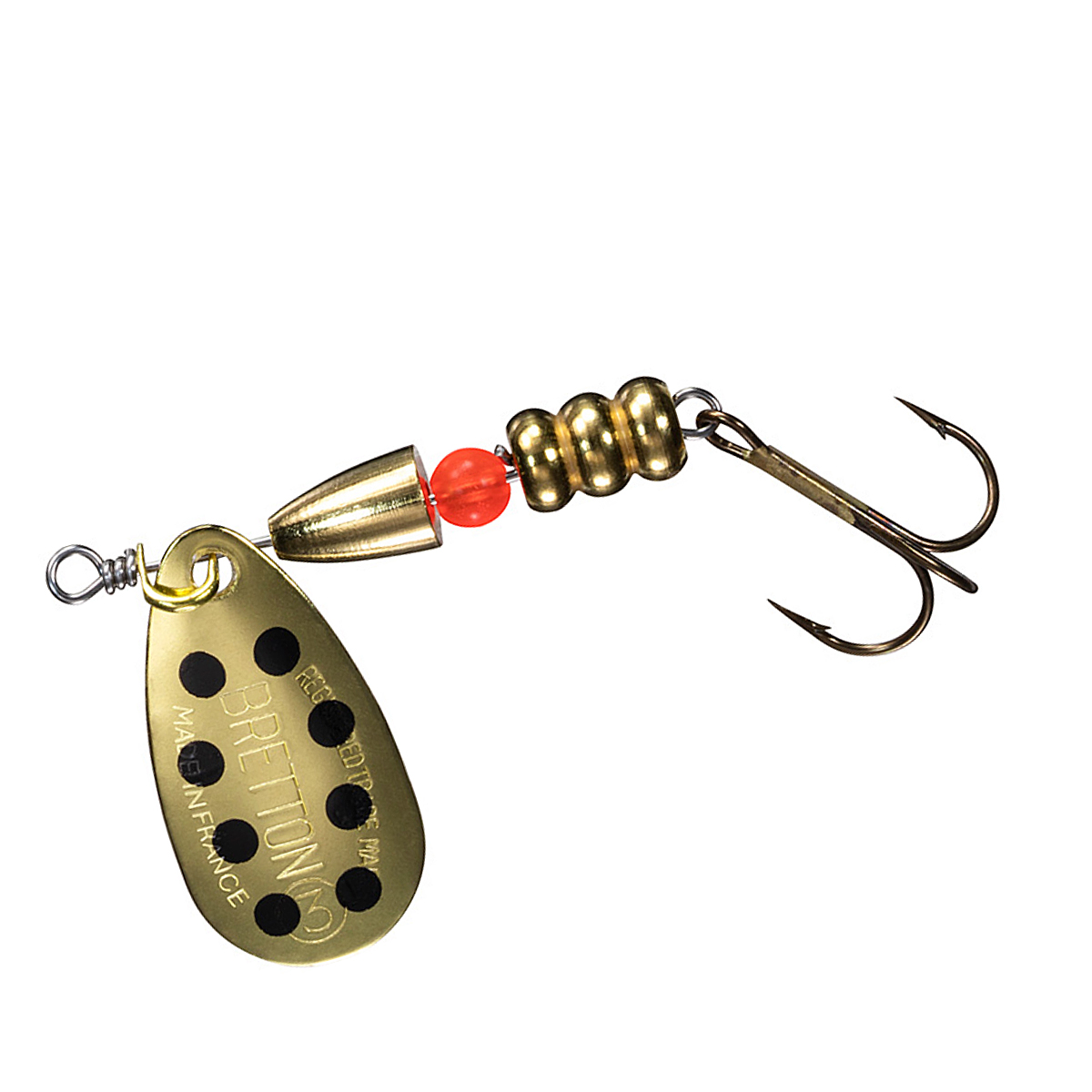 Блешня Daiwa Bretton #1 Black/Gold (2шт)
