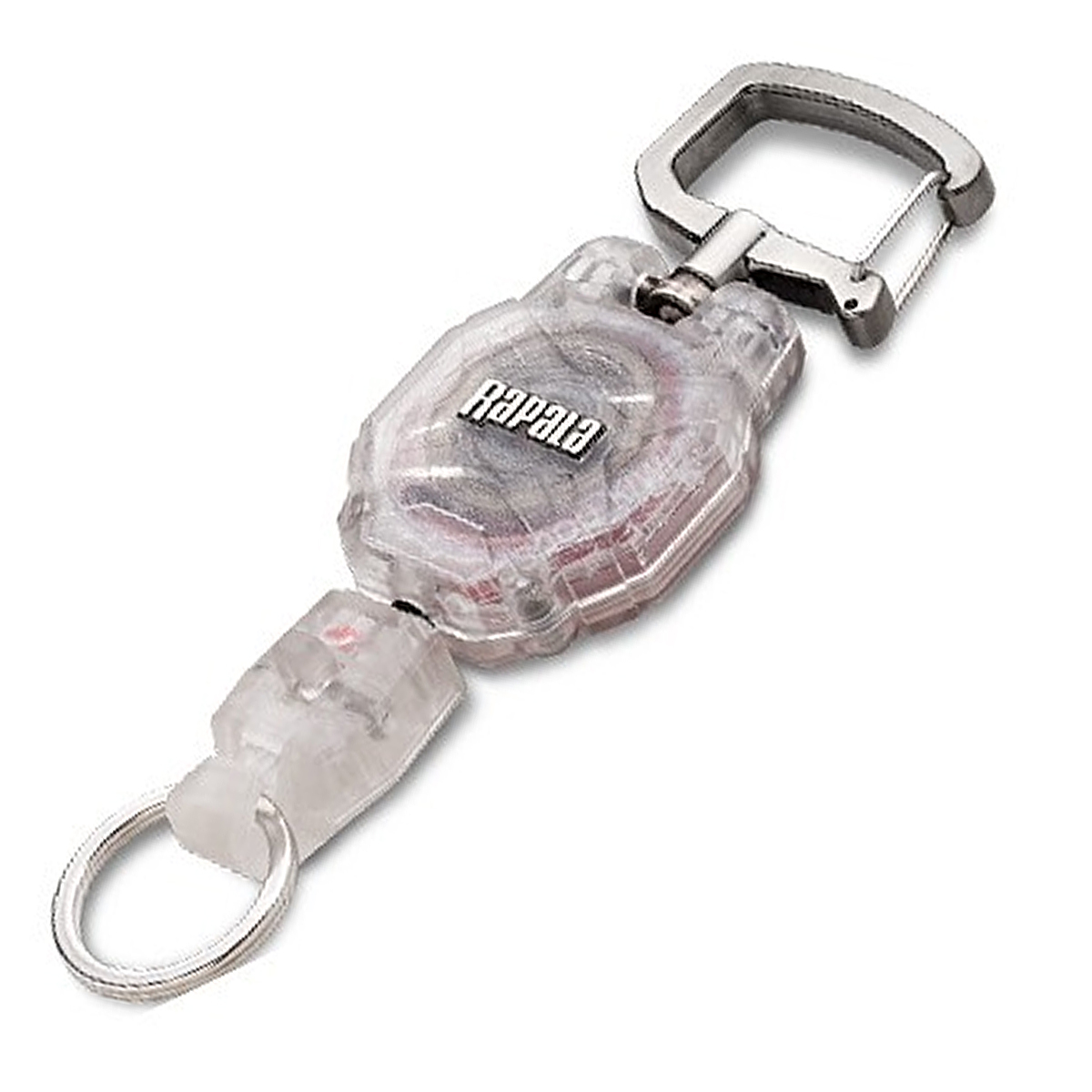 Ретривер із карабіном Rapala RCD Retractable Lanyard Small Clear