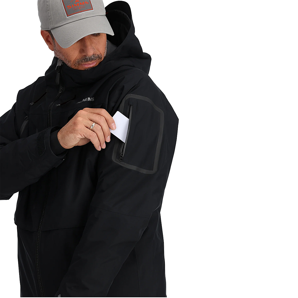 Куртка Simms Bulkley Jacket Black M фото 6