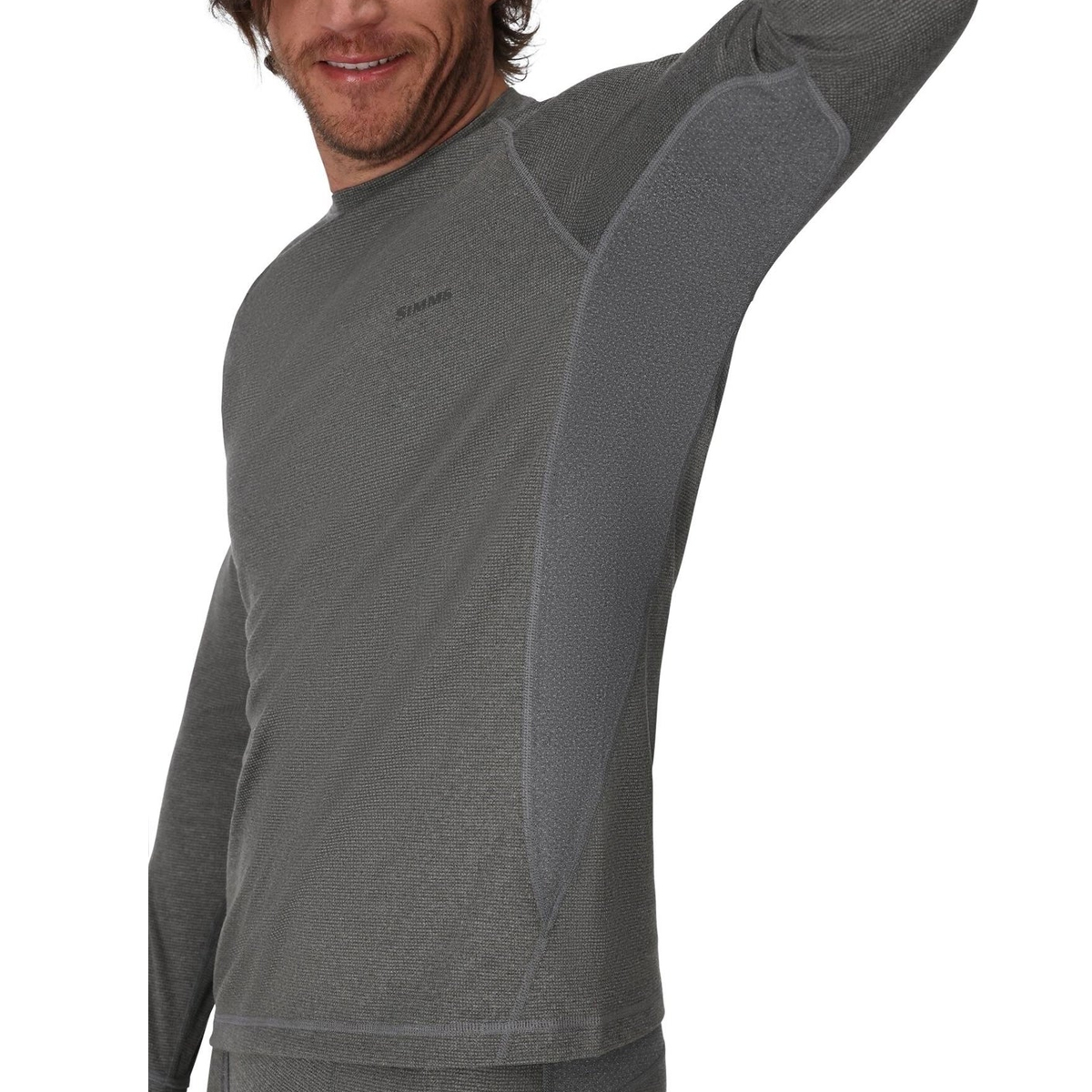 Реглан Simms Strata 160 Crew Dark Grey Heather S фото 5