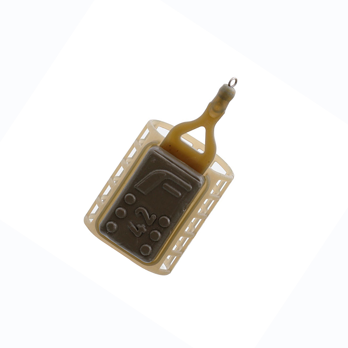 Кормушка пластиковая фидерная маленькая сетка 42g