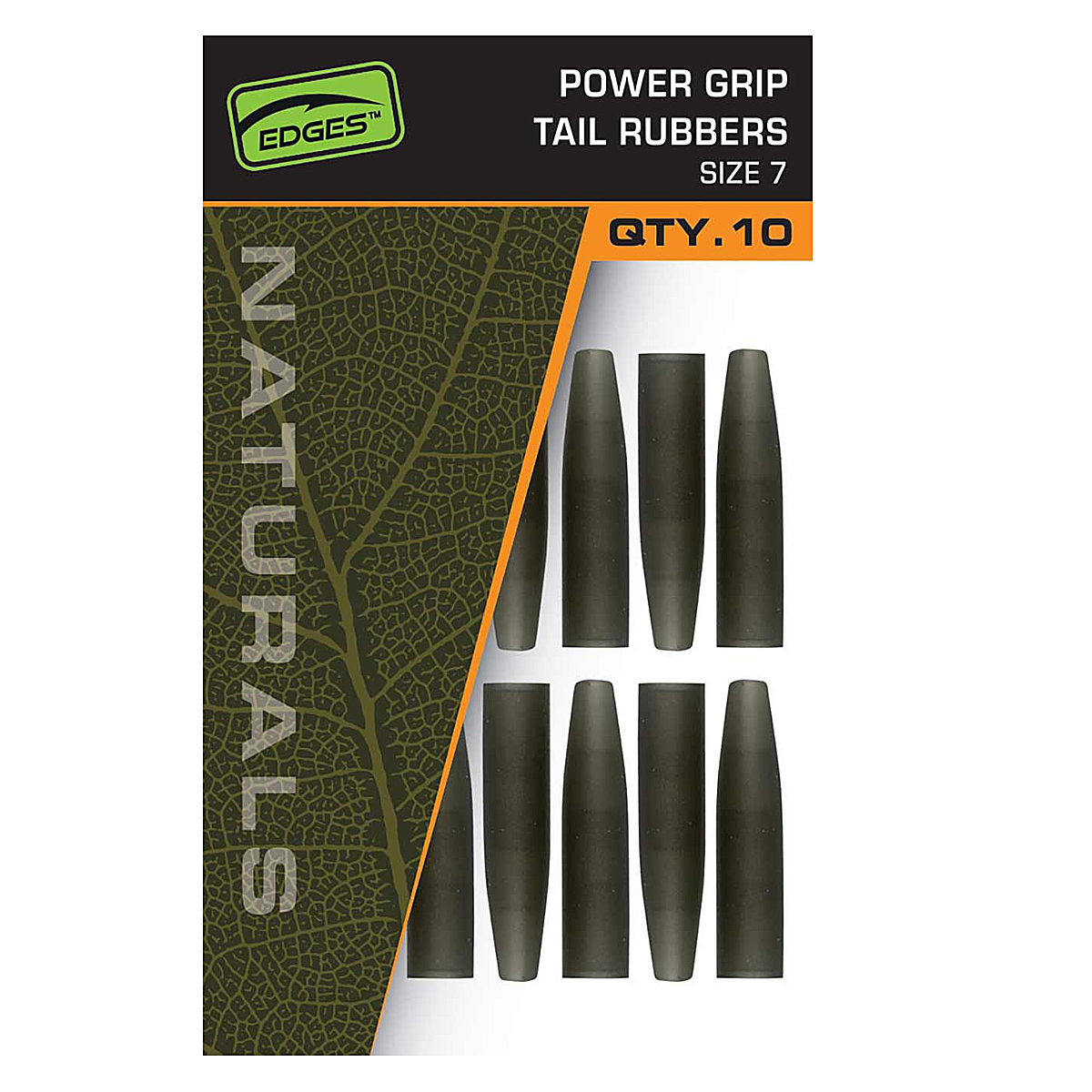 Конус для клипсы FOX Edges Naturals Power Grip tail rubbers size 7