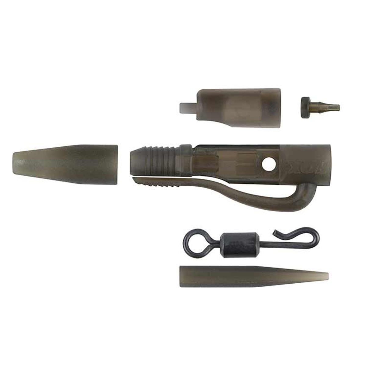 Кліпса Fox Edges Naturals Tubing Leadclip Kit 5pcs
