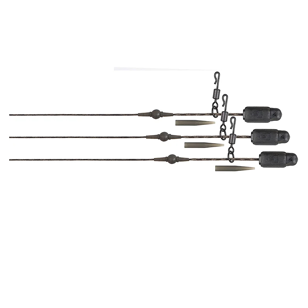 Монтаж Fox Edges Naturals Copper Core Heli-Clip Rigs 50lb