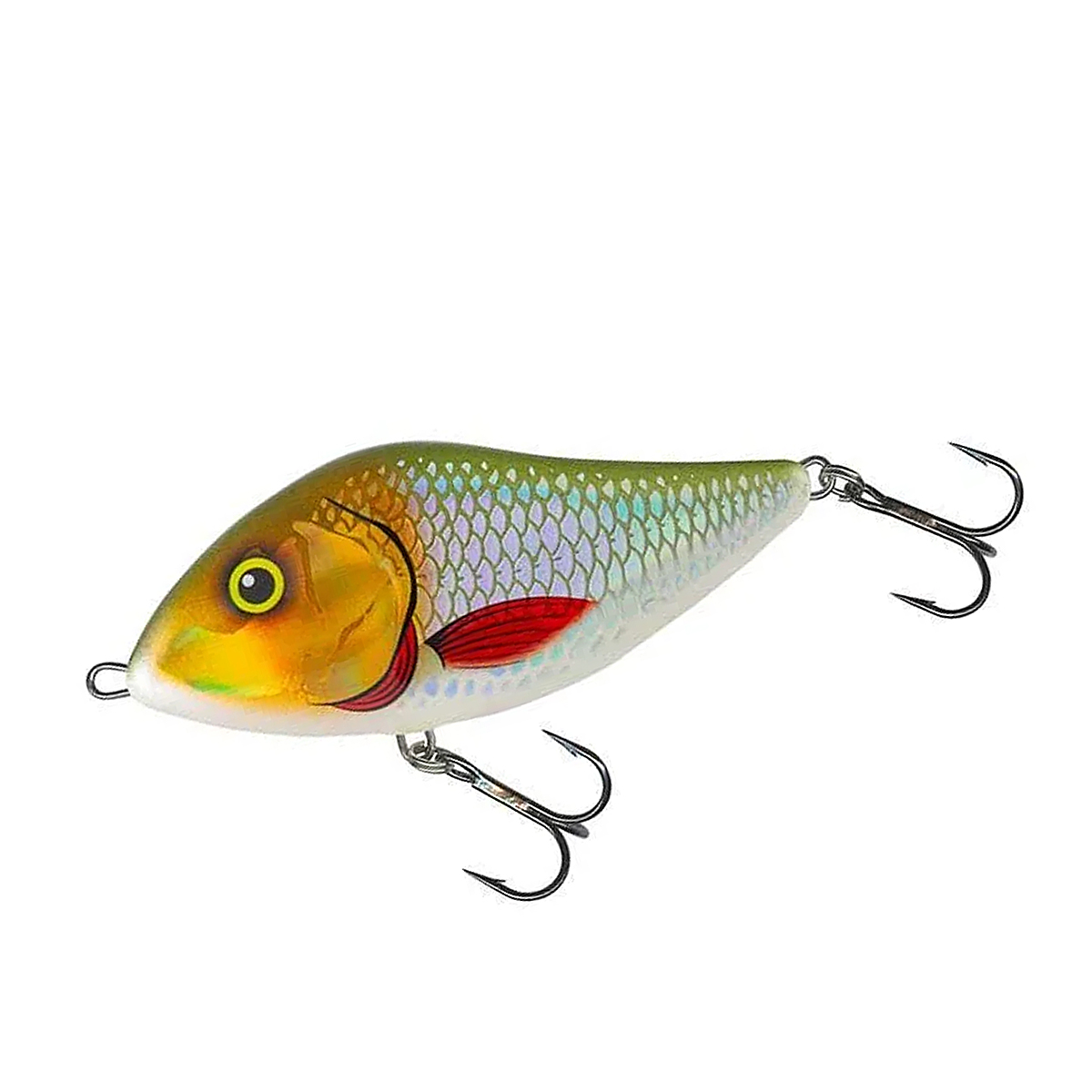 Воблер Salmo Slider 100F 100mm 36g #Silver Halo
