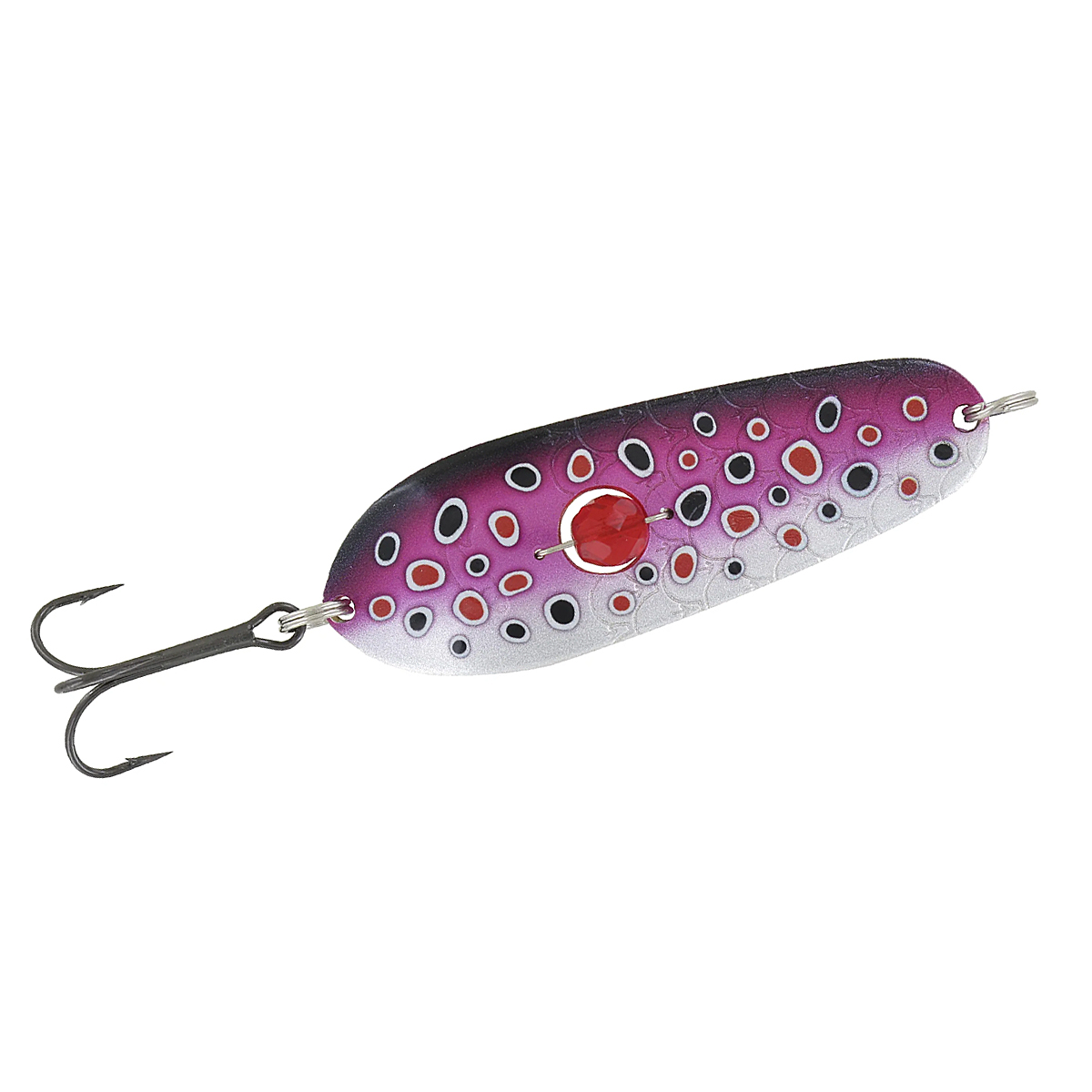 Блесна Kuusamo Rasanen 70mm 20g бусинка #BL/Li/S-S UV