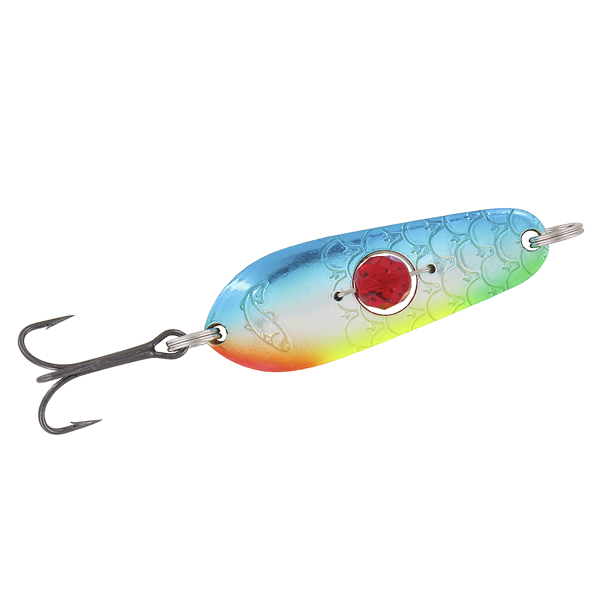 Блесна Kuusamo Rasanen 50mm 14g бусинка #BL/FYe/R-C UV