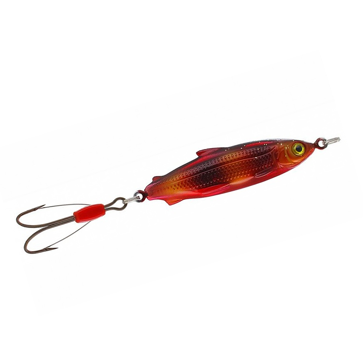 Блесна Kuusamo Muikku 90mm 17g #BL/GR/FYe/FR UV