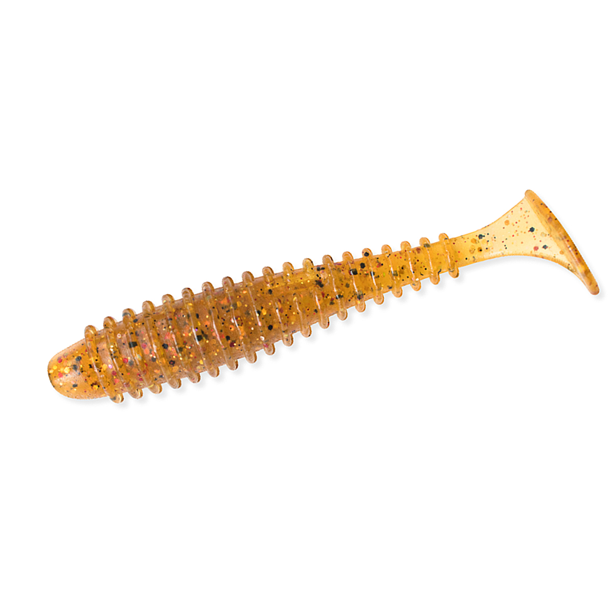 Силікон Angry Baits Fatik 3.8" 4pc #07 Caramel UV