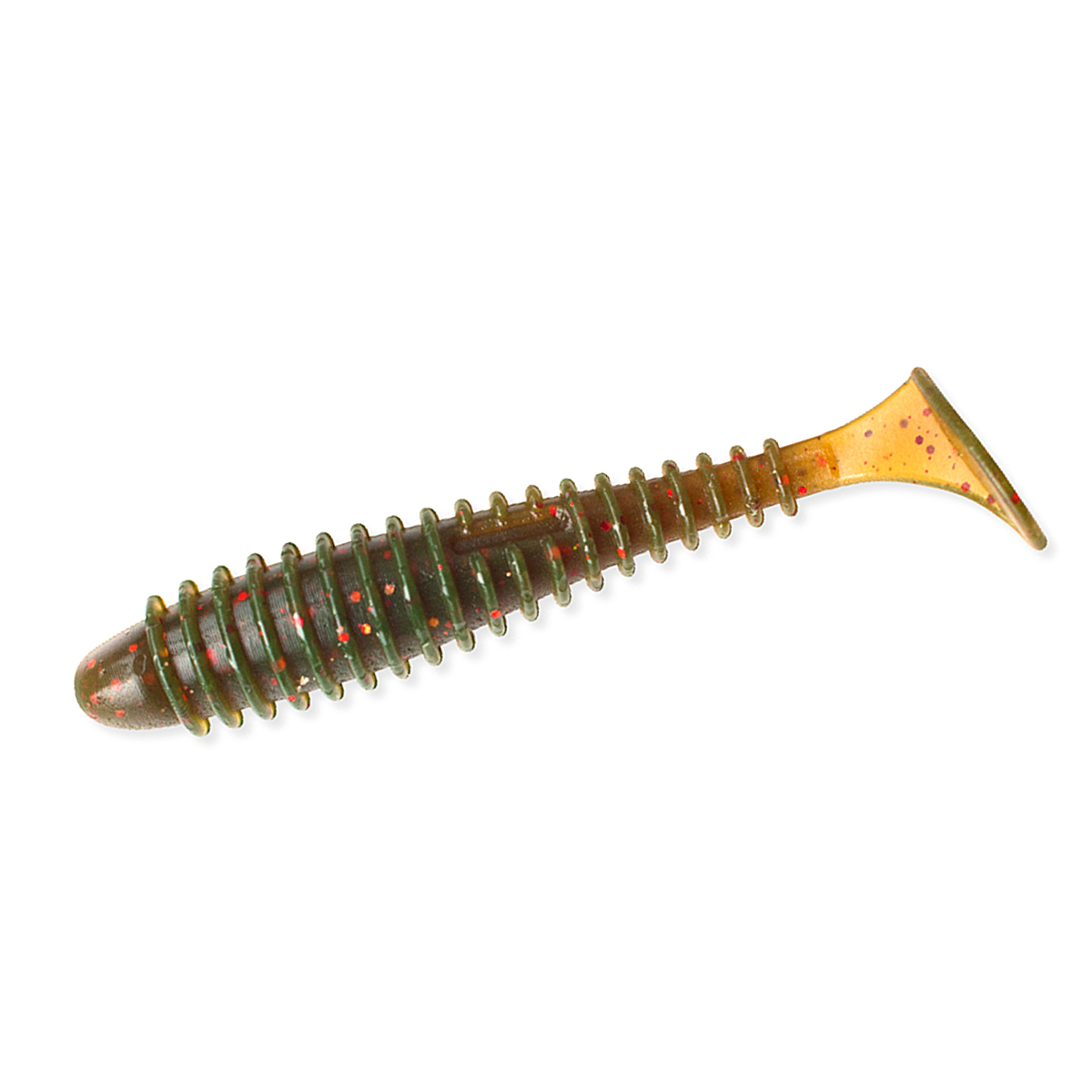 Силікон Angry Baits Fatik 3.8" 4pc #08 Motor Oil UV