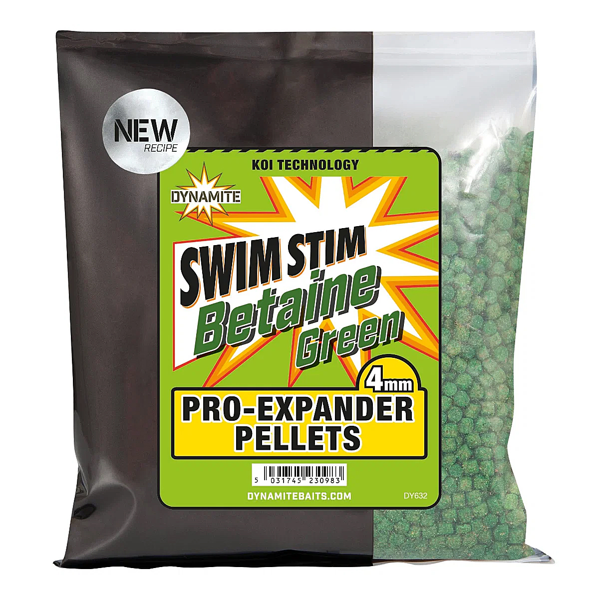 Пеллетс Dynamite Baits Swim Stim Pro-Expander Pellets Betaine Green 4mm 300g