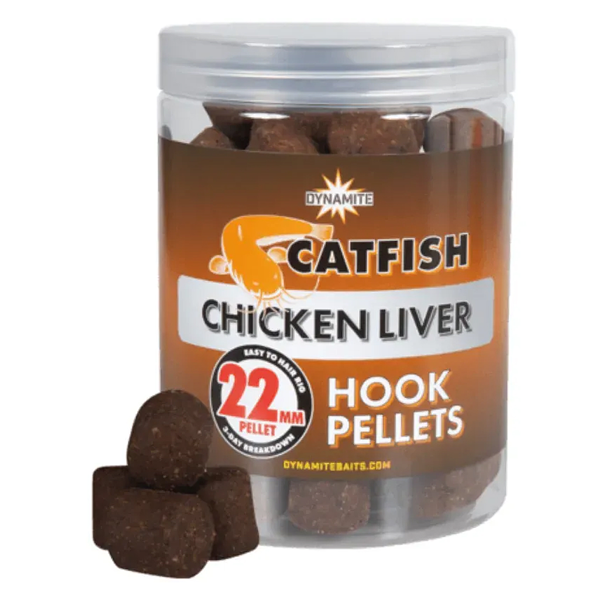Пеллетс Dynamite Baits Catfish Chicken Liver Hook Pellets 22mm